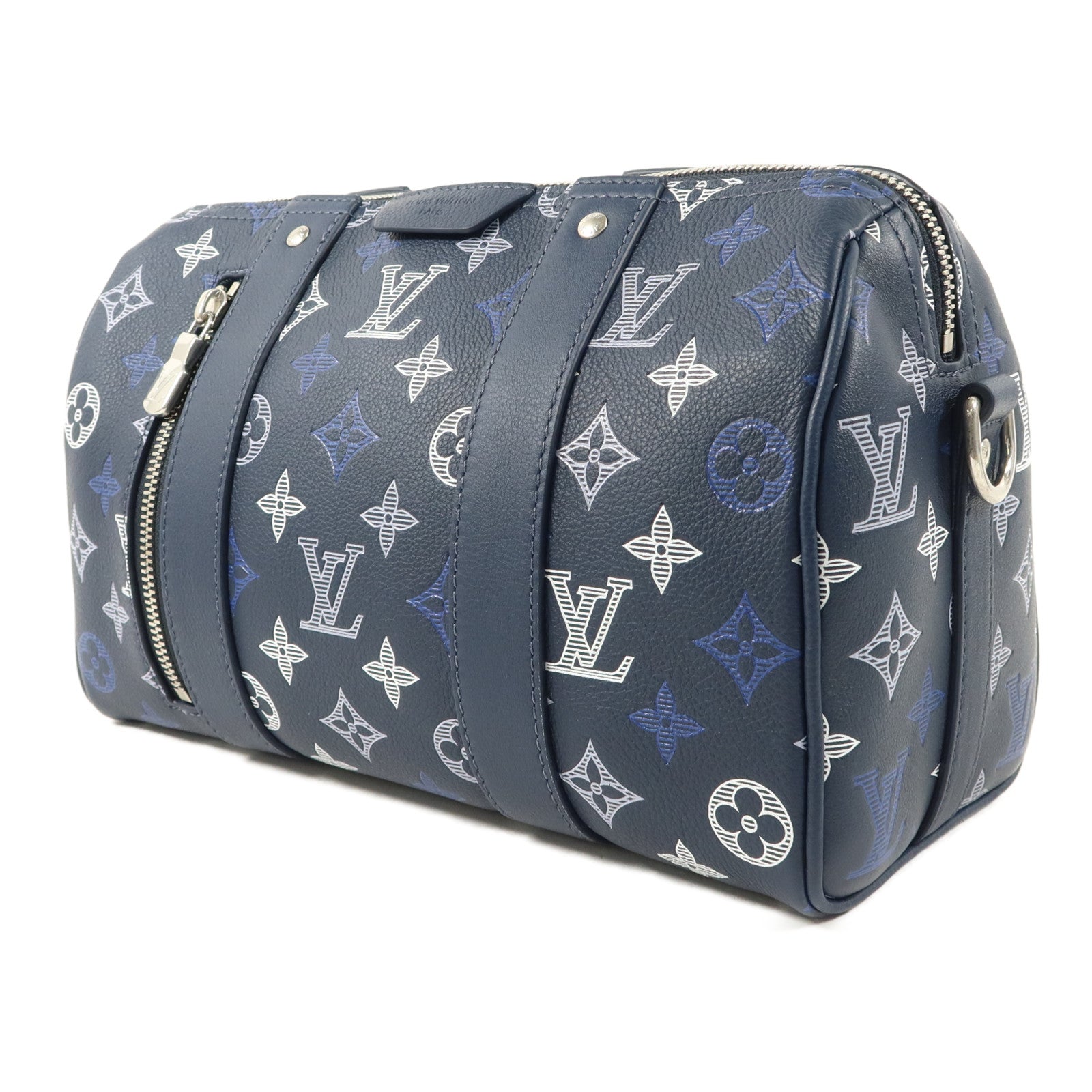 LOUIS VUITTON Monogram Shadow City Keepall肩背袋