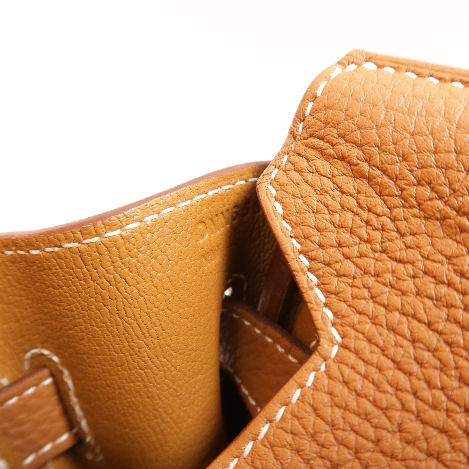 HERMES Togo皮革Birkin 30手挽袋Gold