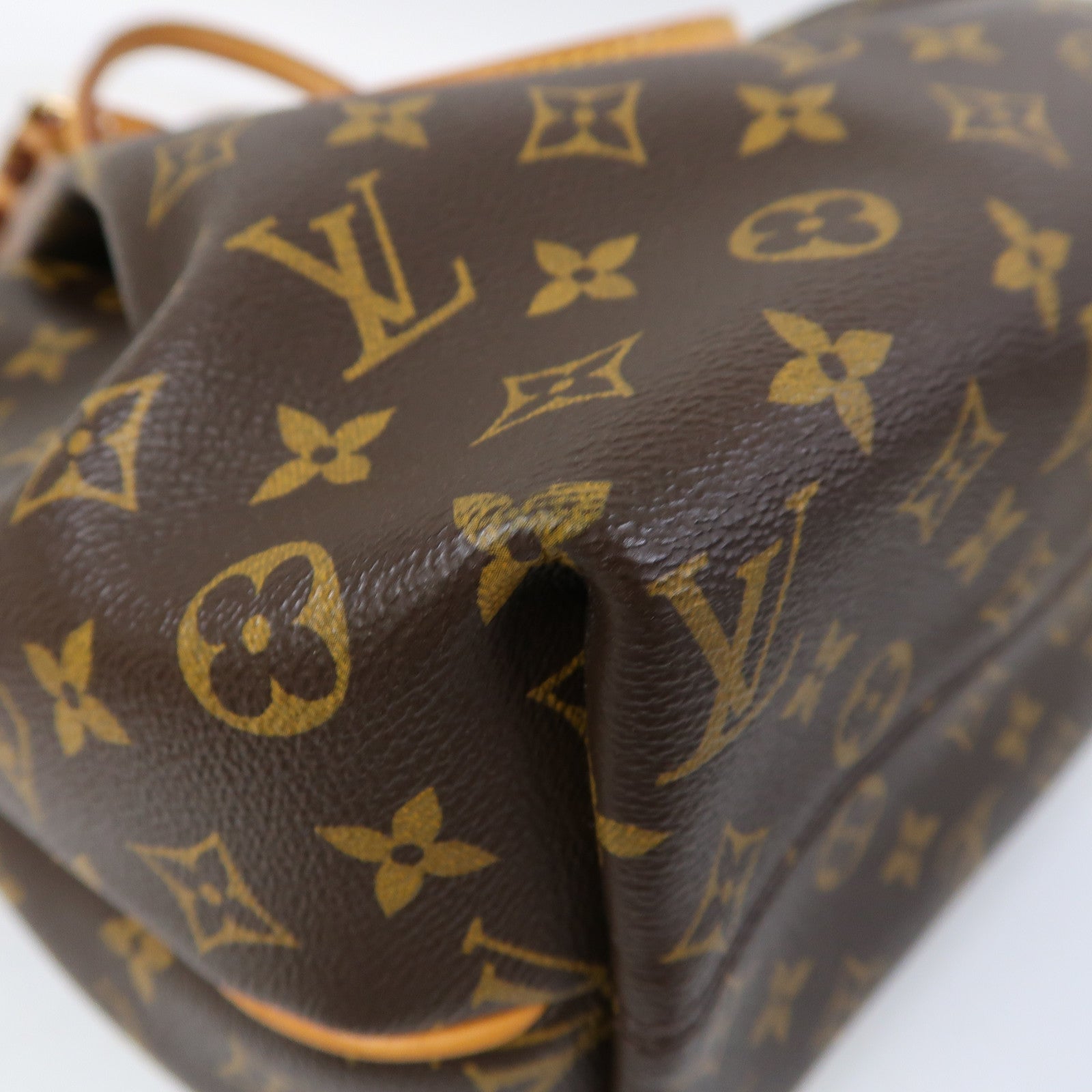 LOUIS VUITTON Monogram Turenne MM金扣手挽肩背兩用袋啡色