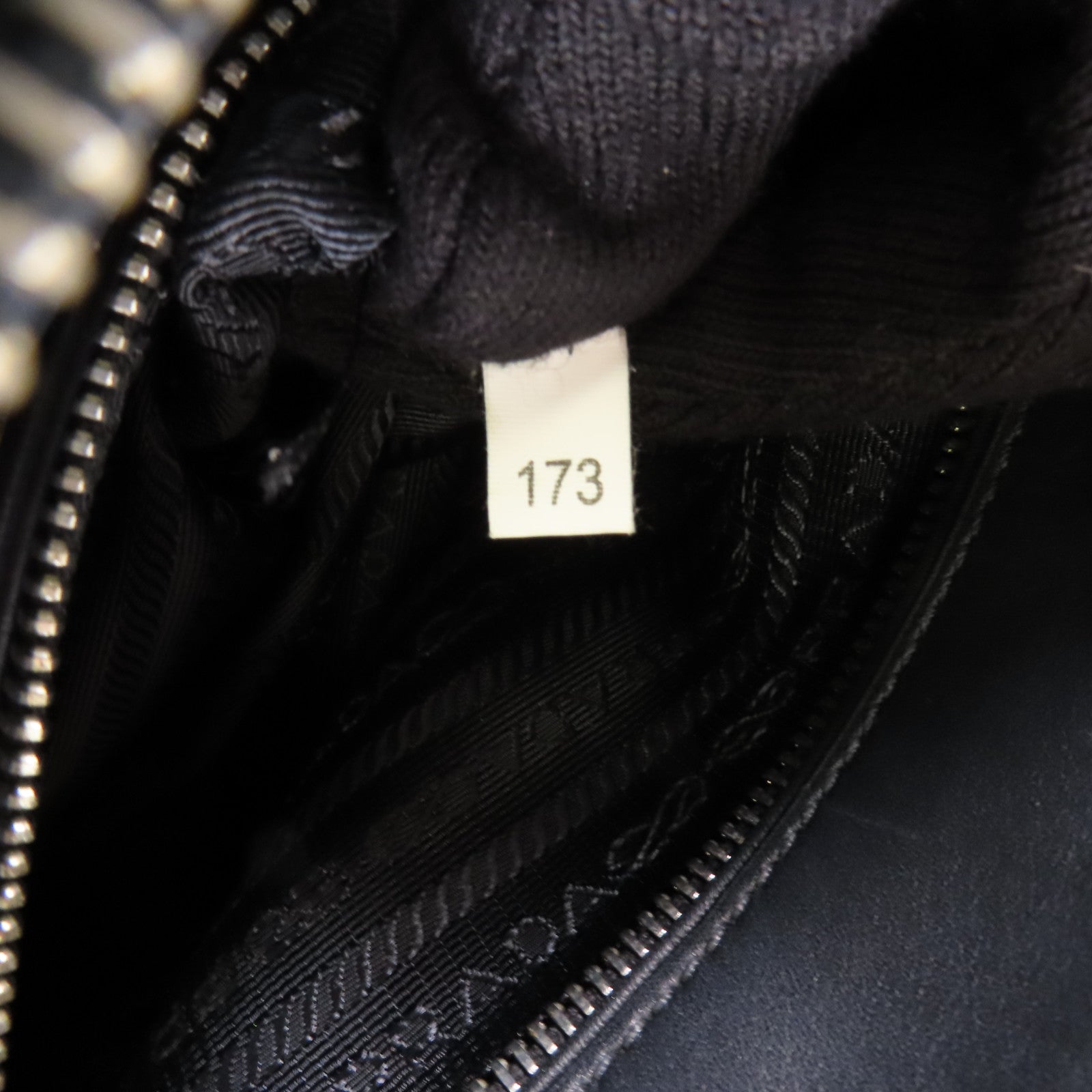 PRADA 牛皮皮革2 Way Shoulder Bag銀扣手挽肩背兩用袋