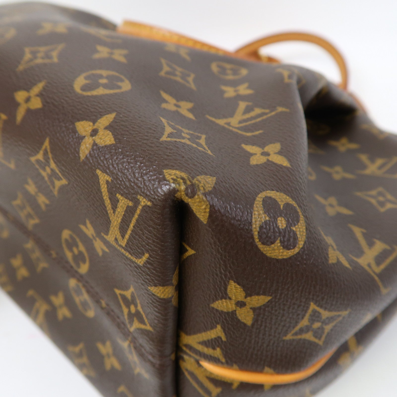 LOUIS VUITTON Monogram Turenne MM金扣手挽肩背兩用袋啡色