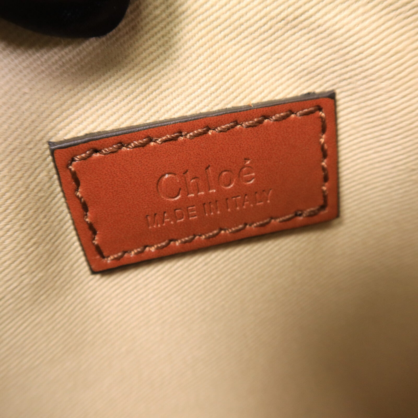 Chloe 皮革/藤料Panier Backet Bag手挽袋