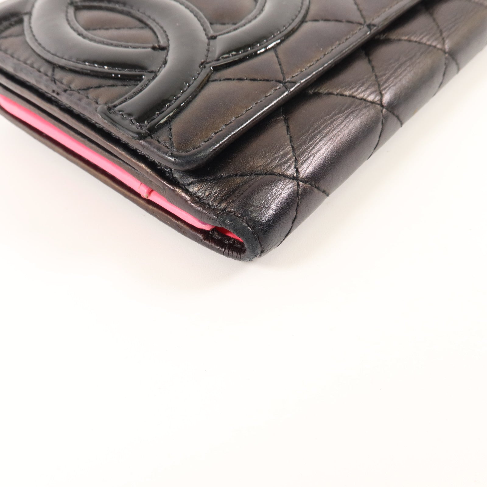 CHANEL 牛皮皮革Cambon Long Wallet長錢包