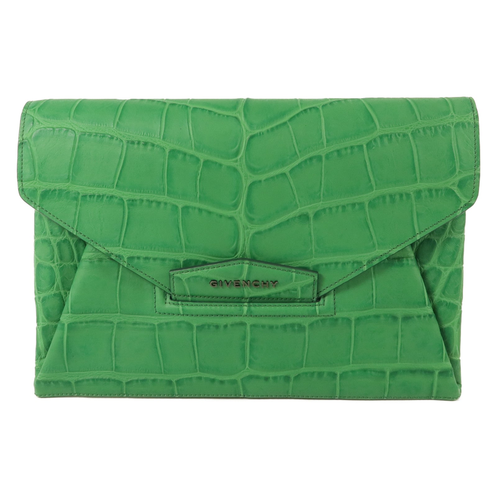 GIVENCHY 牛皮皮革Antigona Envelope Clutch手拿包