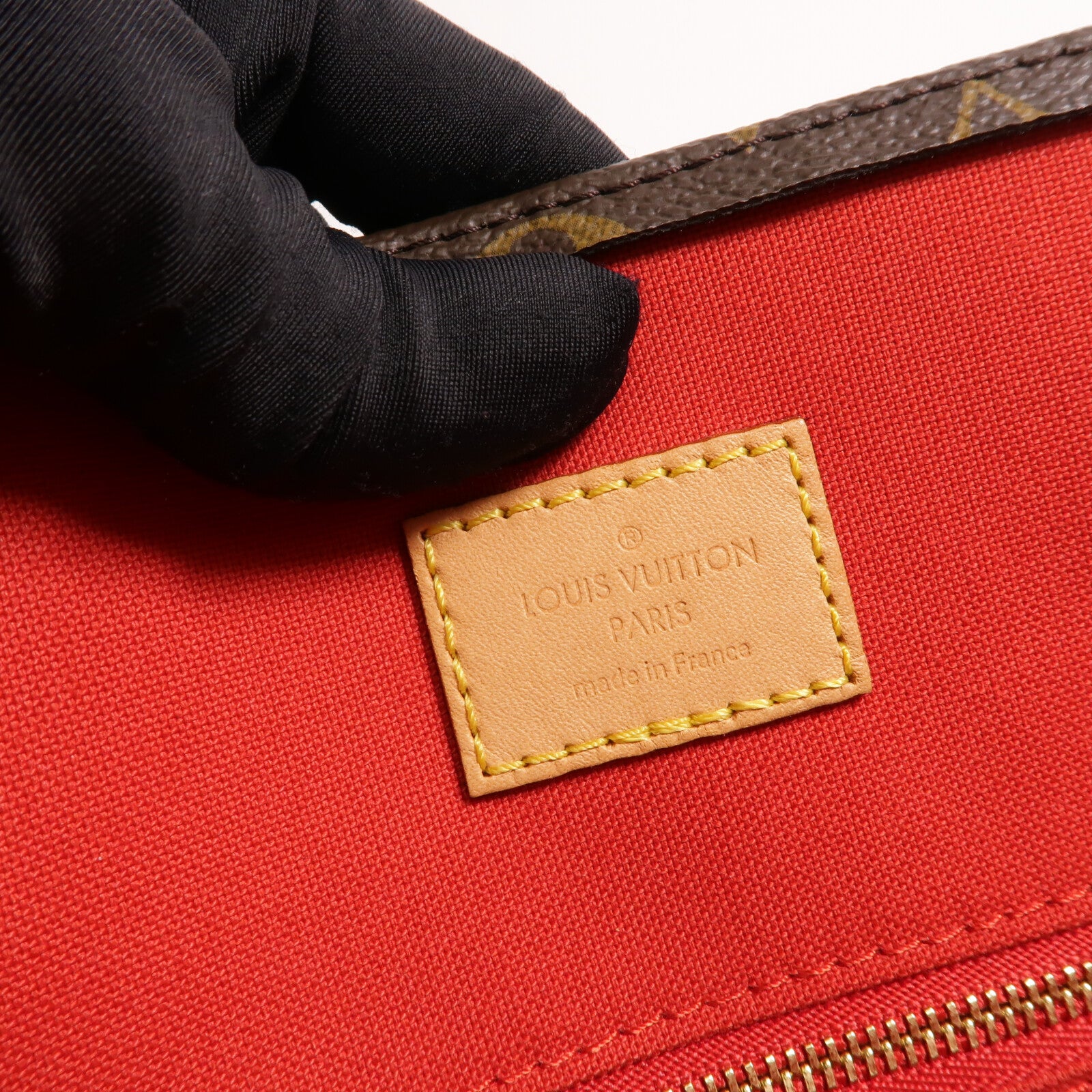 LOUIS VUITTON Monogram Sac Plat PM金扣手挽肩背兩用袋