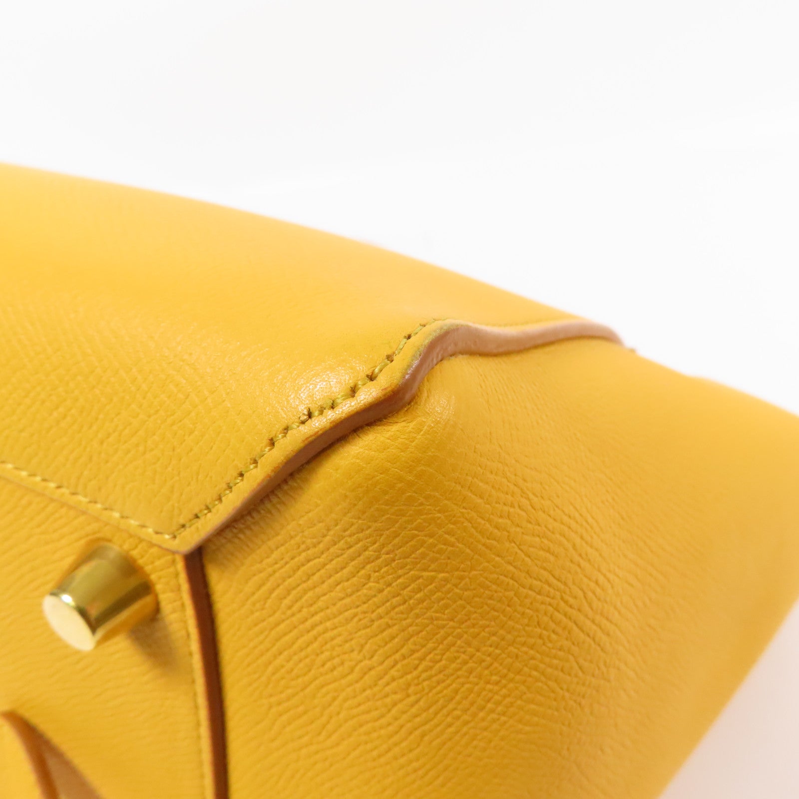 CELINE 牛皮皮革Micro Belt Bag金扣手挽肩背兩用袋