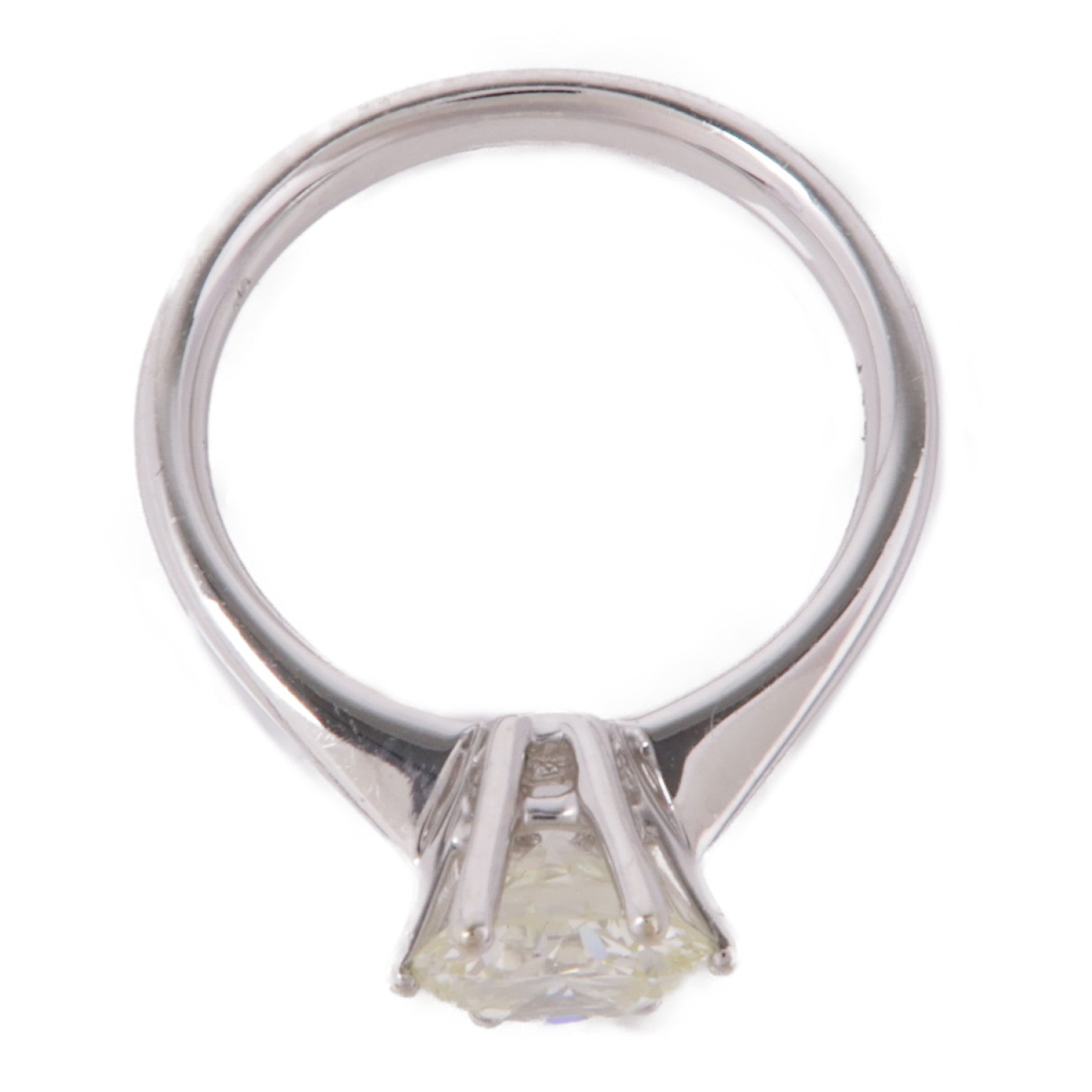 JEWELRY 【激減優惠】18K白金Diamond Ring鑽石戒指US#6