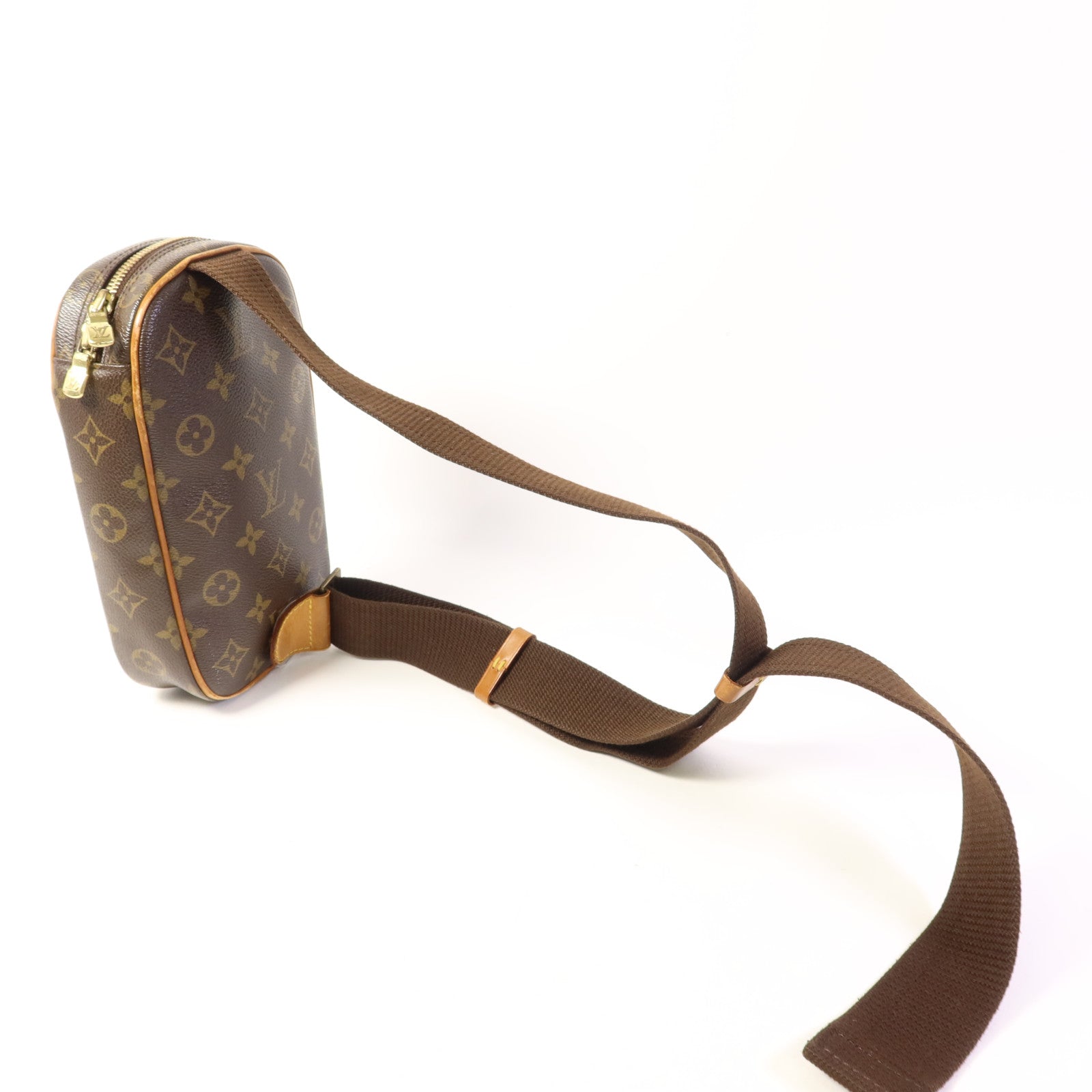 LOUIS VUITTON 【激減優惠】Monogram Pochette Gange金扣肩背袋