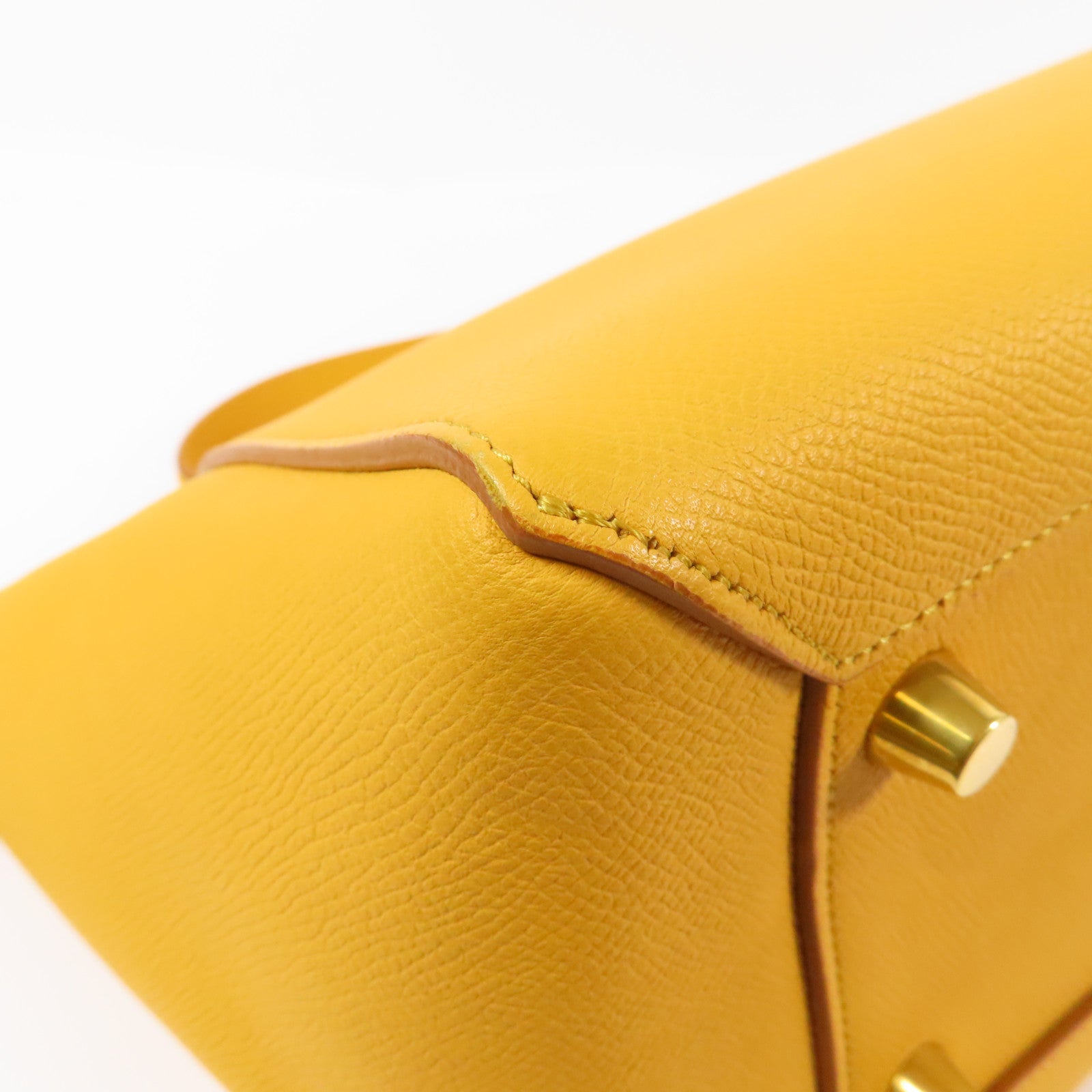 CELINE 牛皮皮革Micro Belt Bag金扣手挽肩背兩用袋
