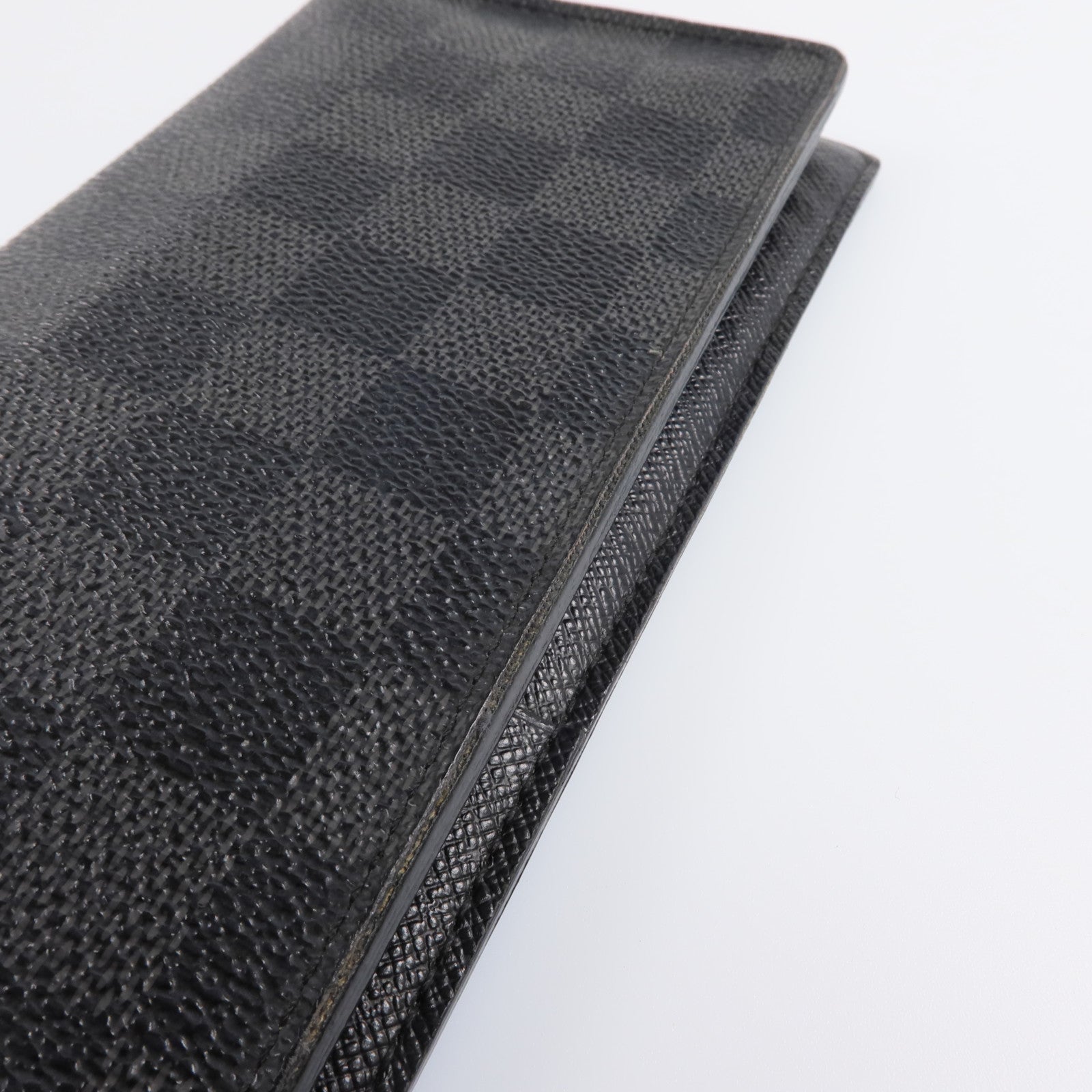LOUIS VUITTON 【激減優惠】Damier Graphite Brazza長錢包