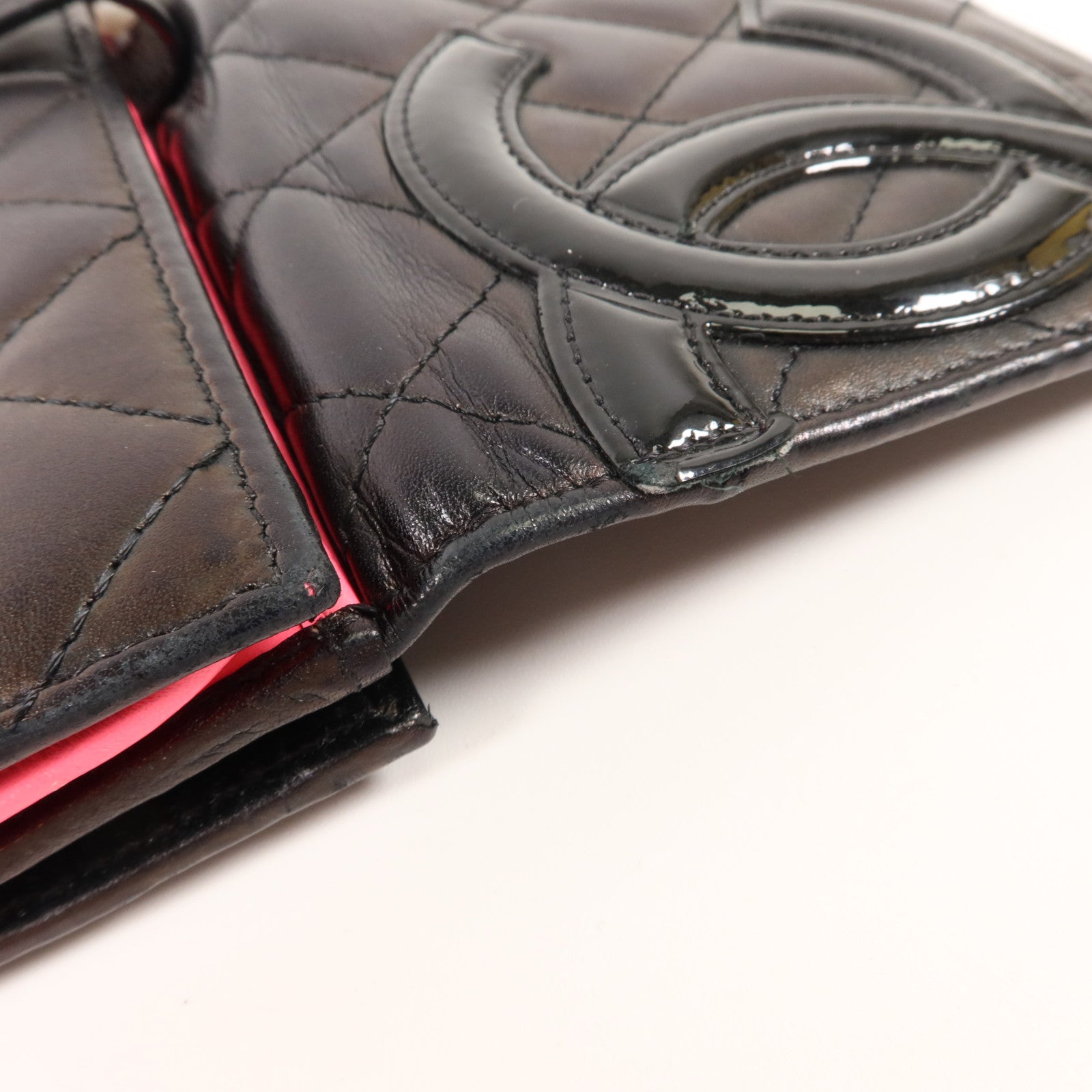 CHANEL 牛皮皮革Cambon Long Wallet長錢包