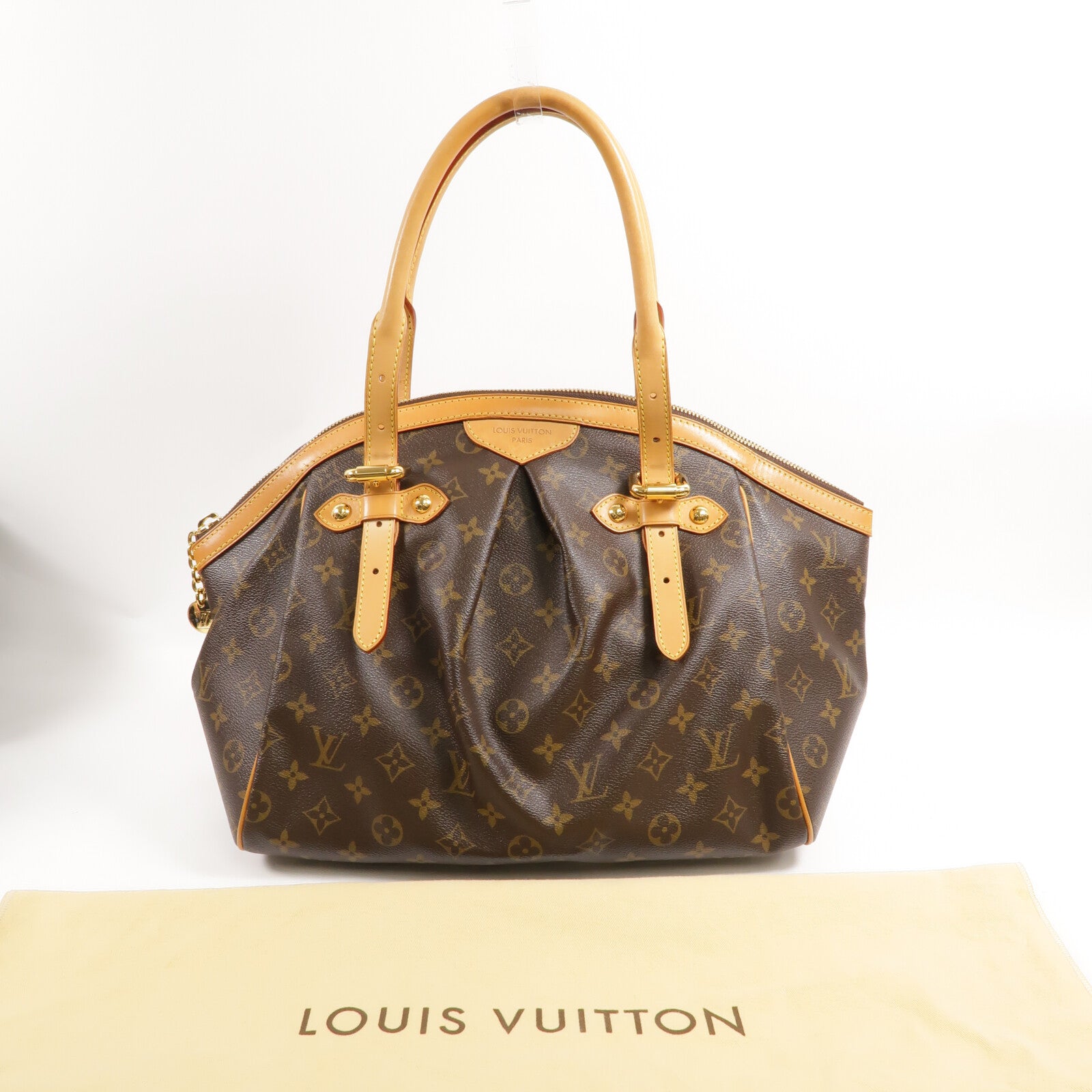 LOUIS VUITTON Monogram Tivoli GM金扣肩背袋