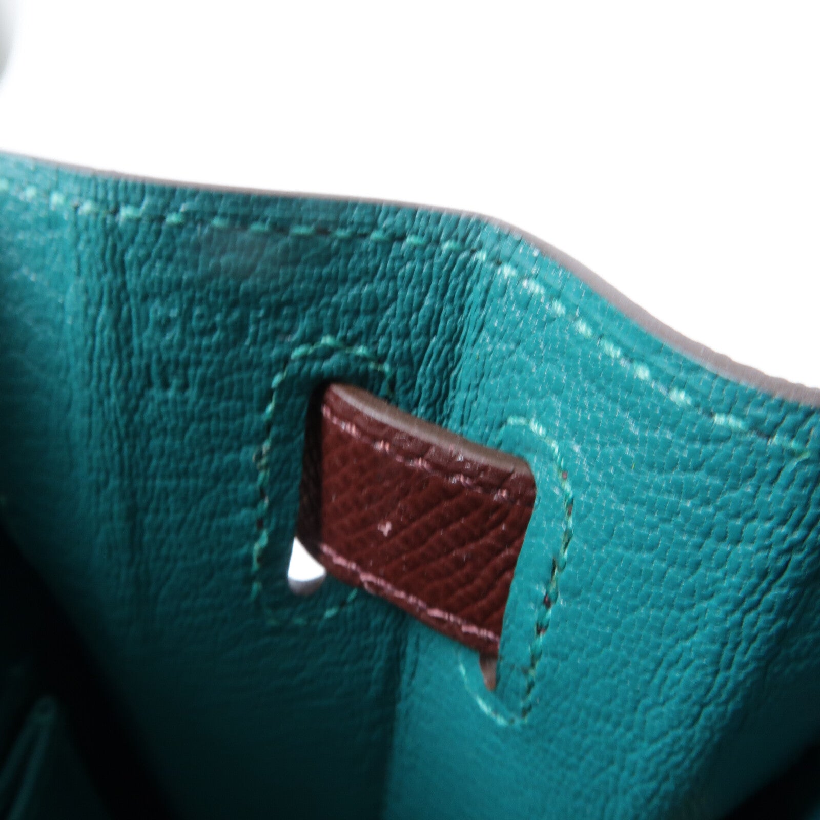 HERMES Epsom皮革Kelly 28 SPO手挽肩背兩用袋Malachite/Rouge Sell