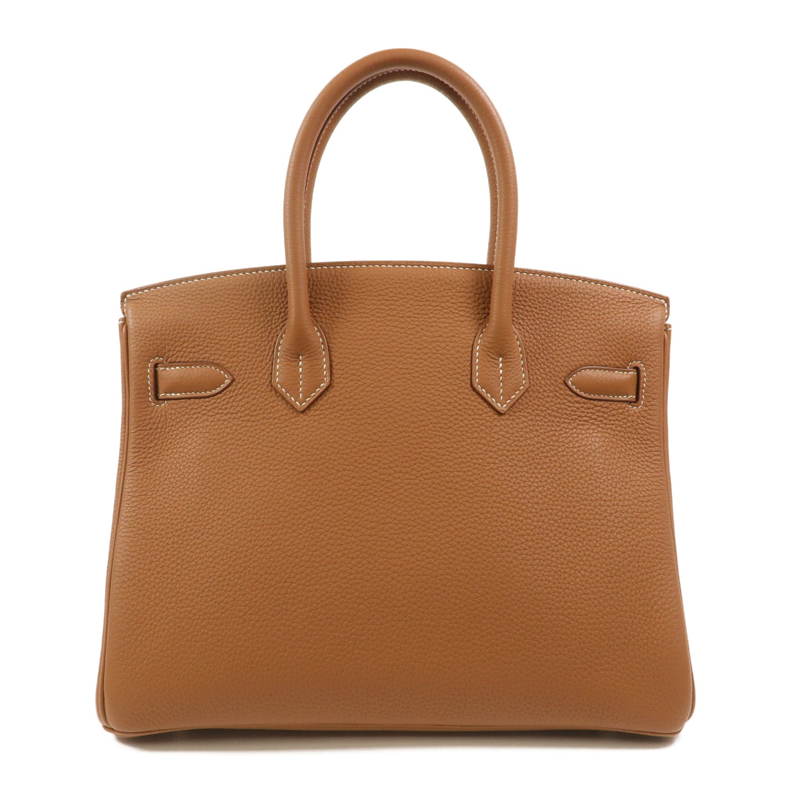 HERMES Togo皮革Birkin 30手挽袋Gold