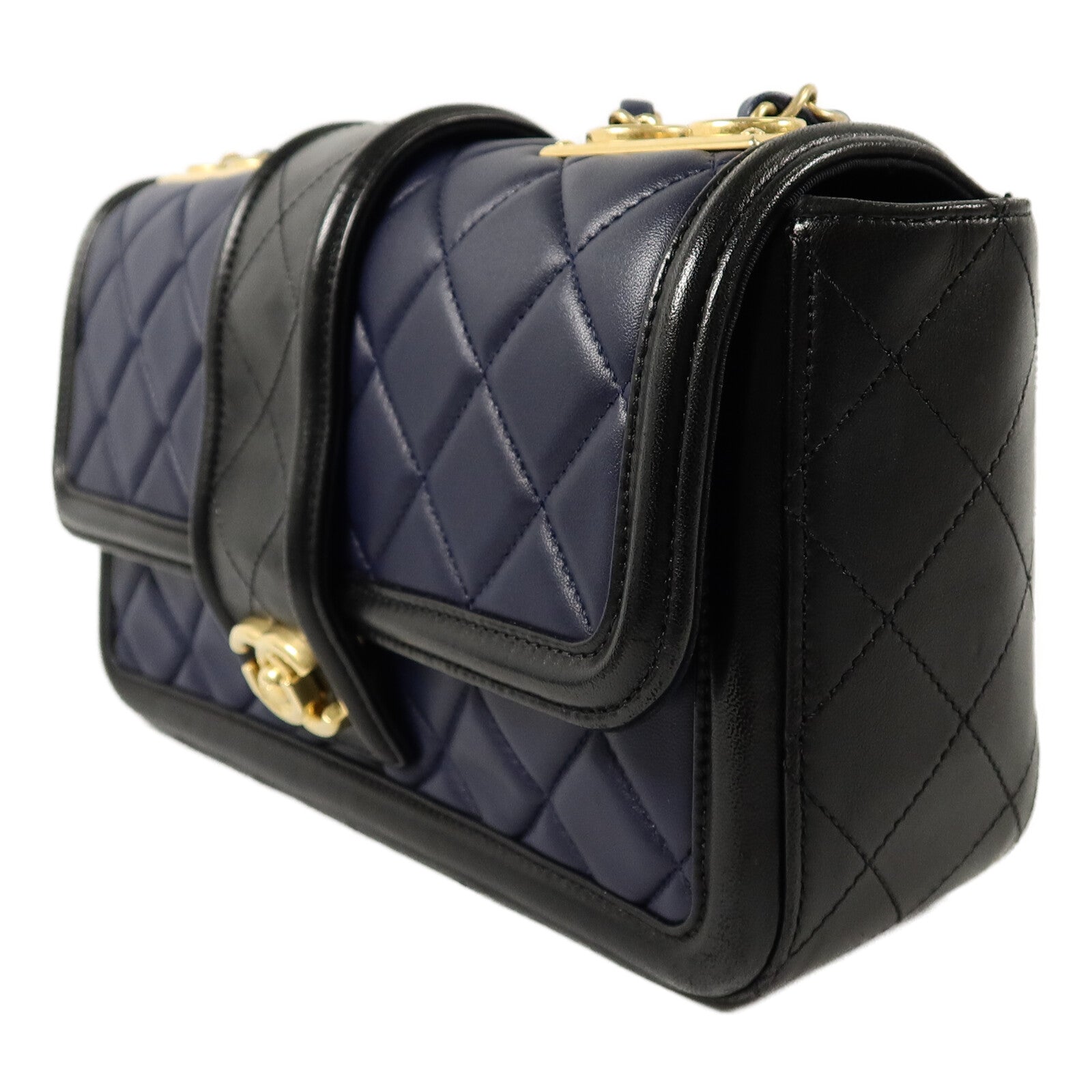 CHANEL 羊皮皮革Chain Shoulder Chain Shoulder Bag