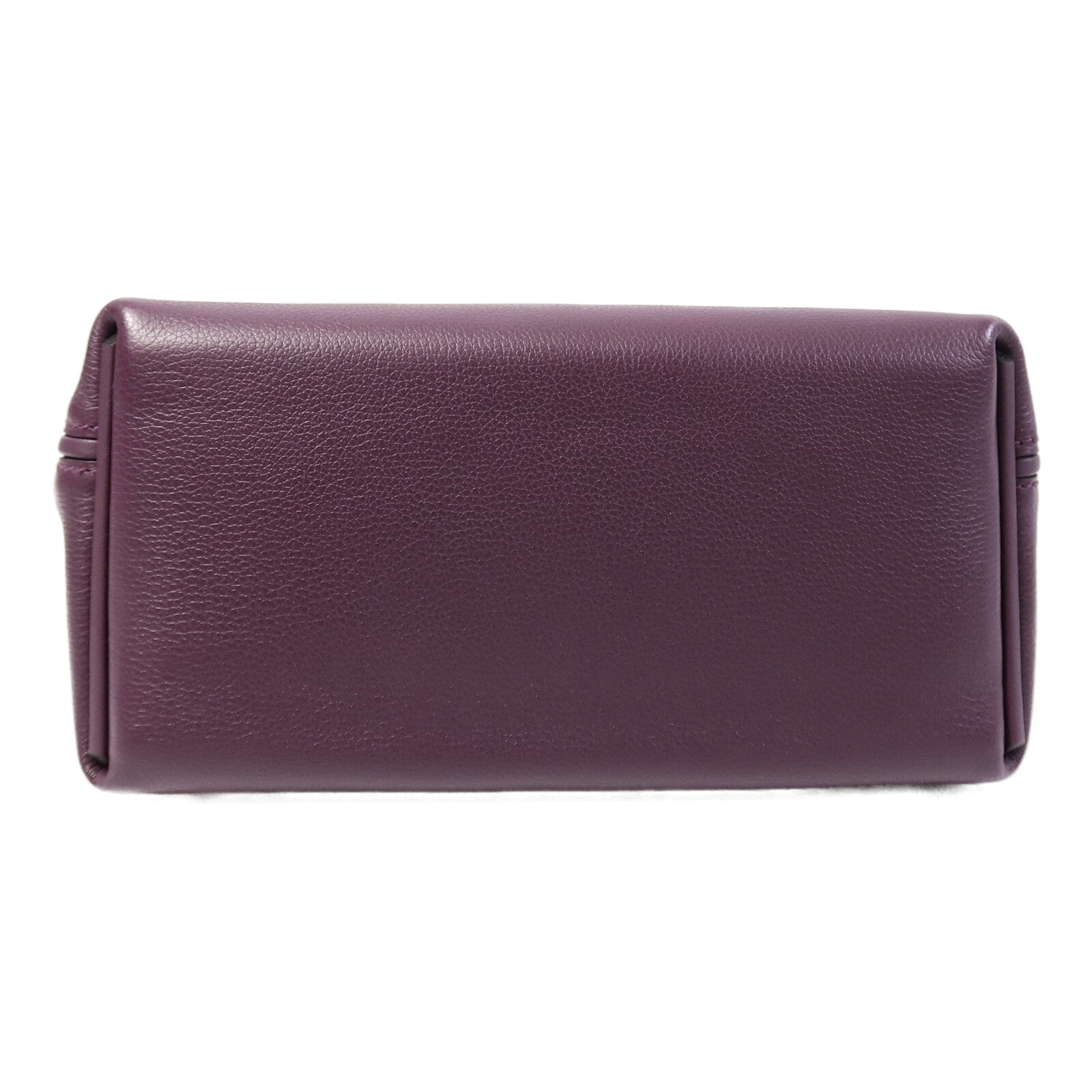 HERMES Evercolor皮革24/24 Mini手挽肩背兩用袋Cassis/Rouge Grenade