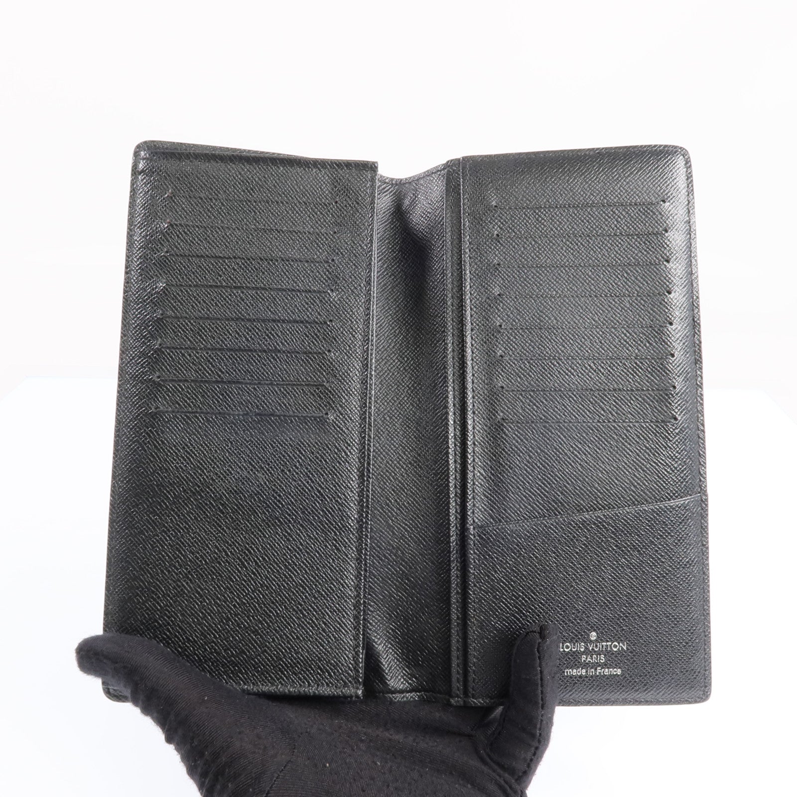 LOUIS VUITTON 【激減優惠】Damier Graphite Brazza長錢包