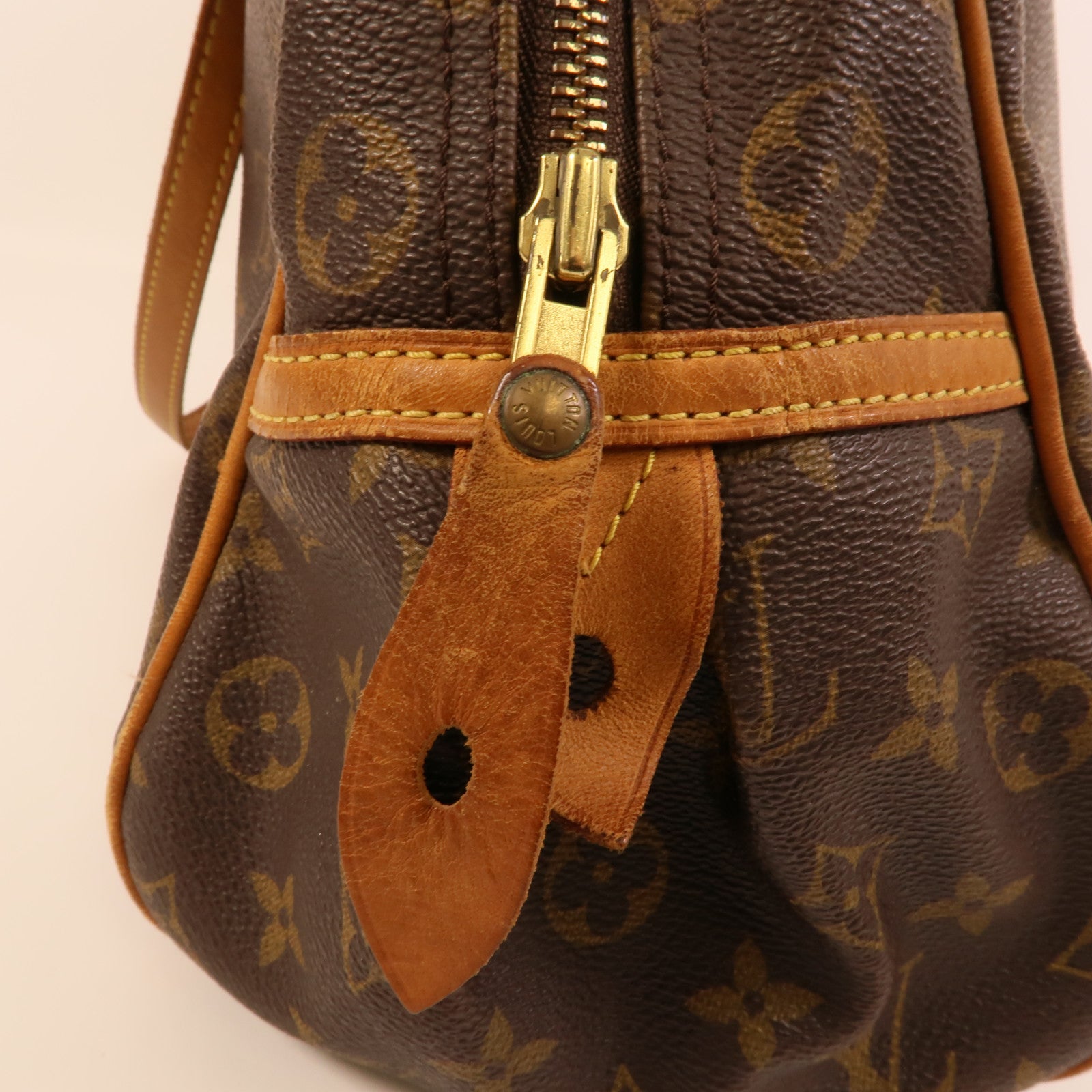 LOUIS VUITTON Monogram Montorgueil GM金扣肩背袋
