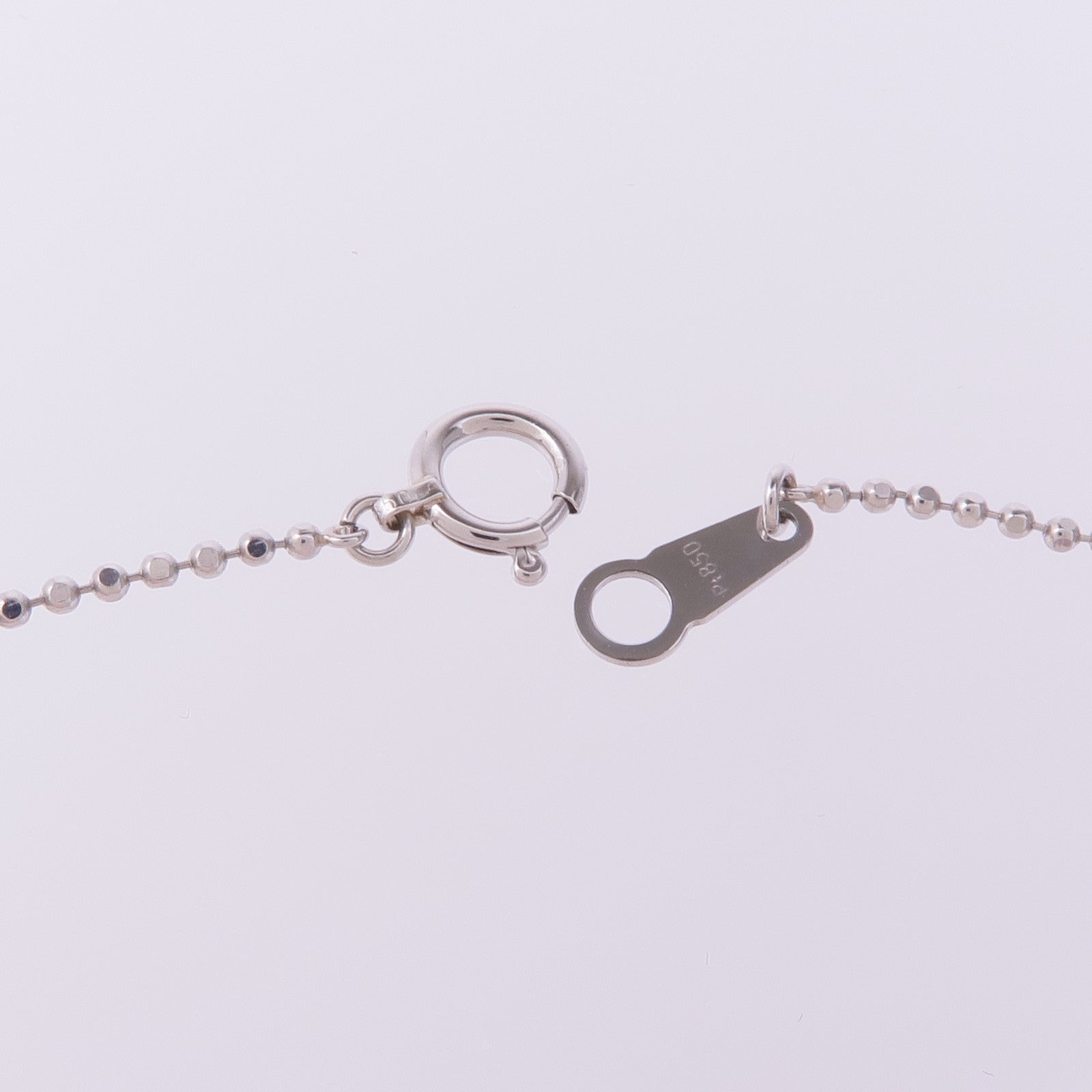JEWELRY 【激減優惠】PT900/850鉑金Alexandrite Diamond Necklace變石/鑽石項鍊