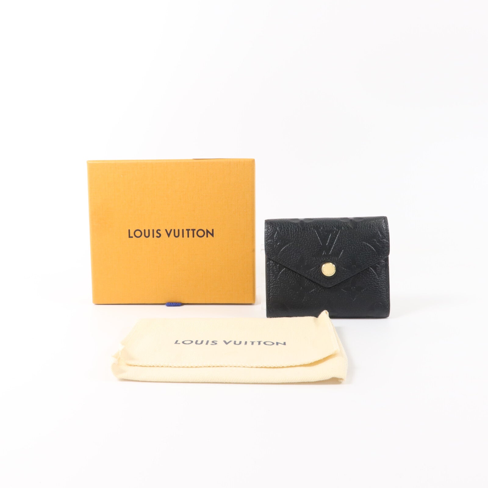 LOUIS VUITTON Monogram Empreinte Zoe Walle金扣t錢包