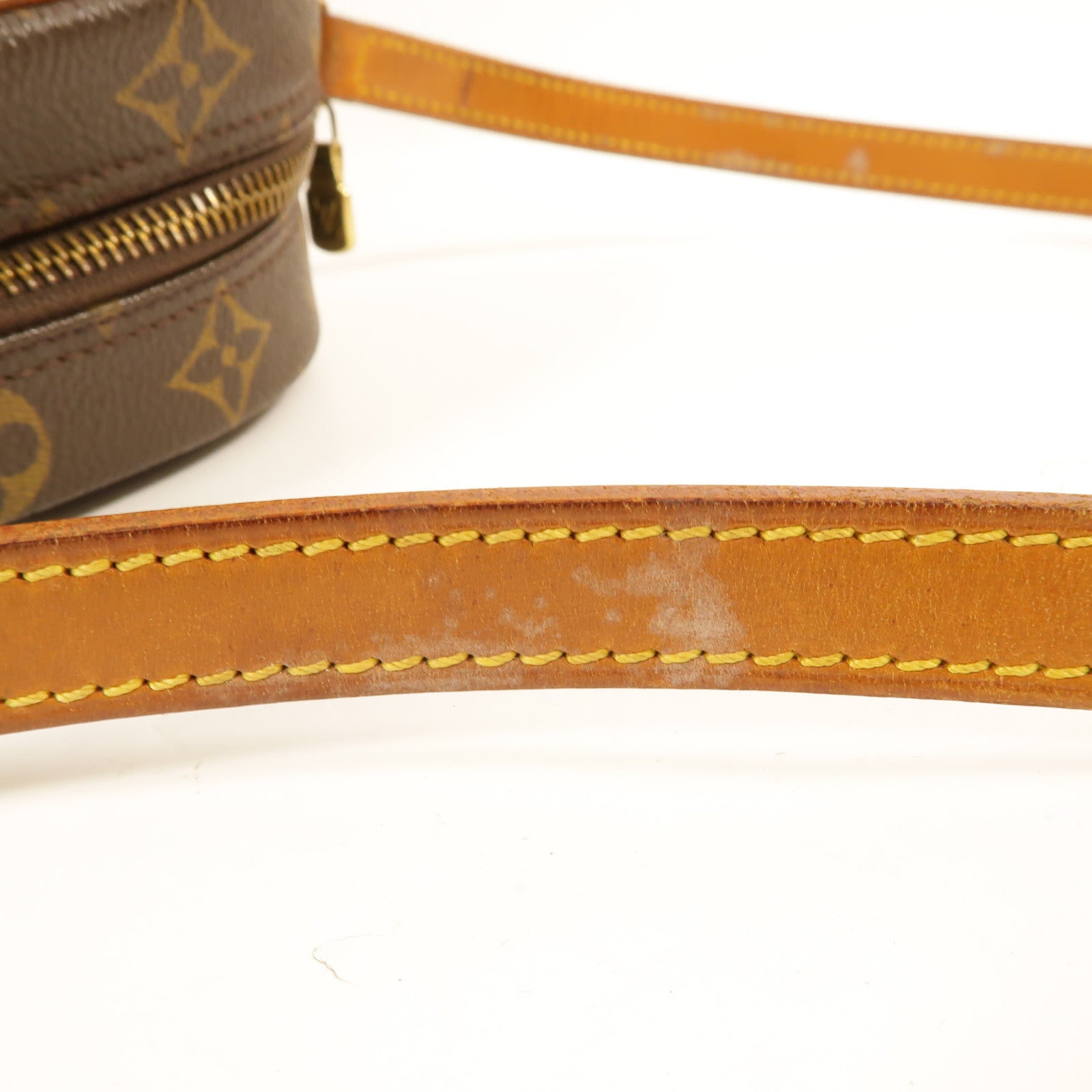 LOUIS VUITTON Monogram Blois金扣肩背袋棕色