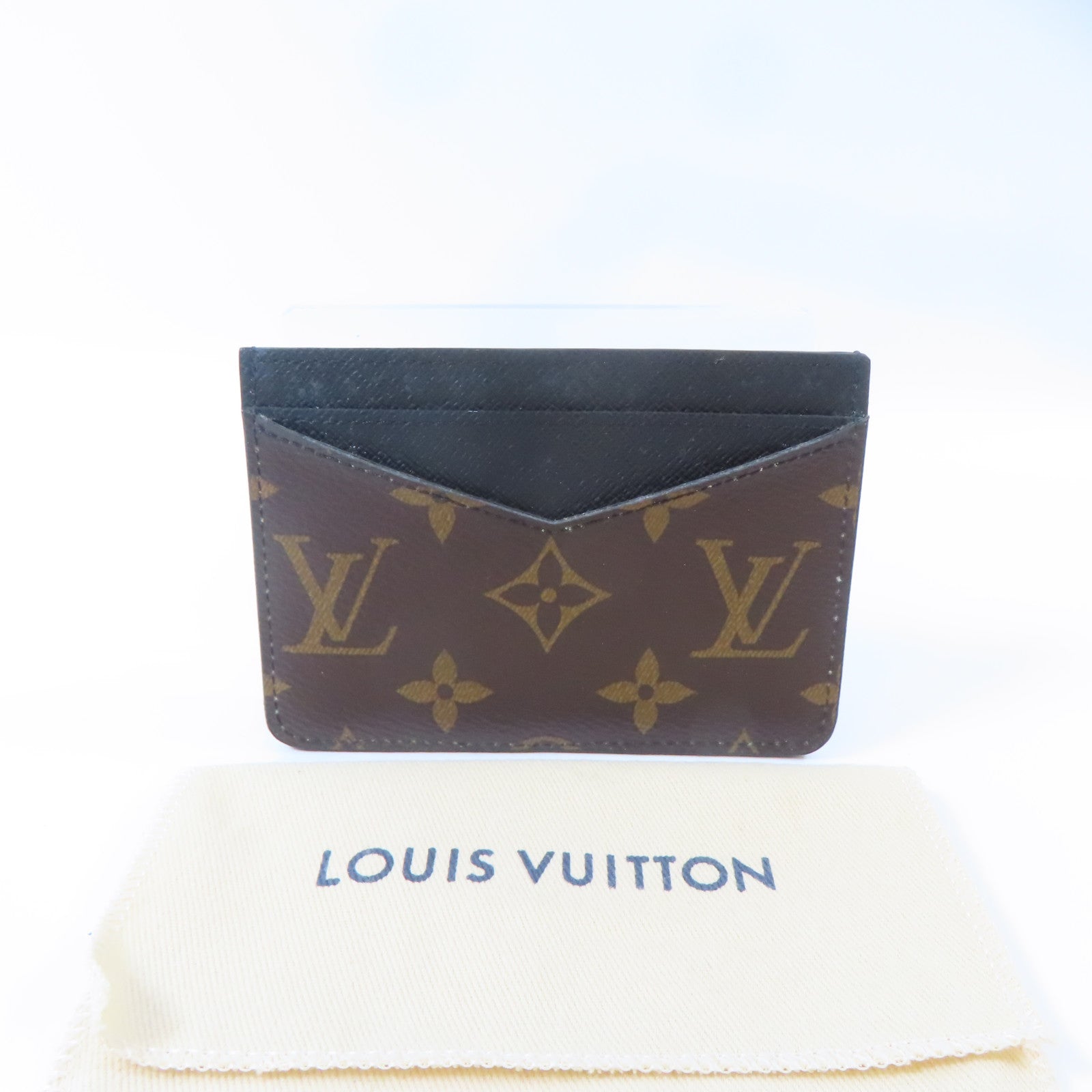 LOUIS VUITTON Monogram Neo Porte Cartes Card Holder卡片套啡色