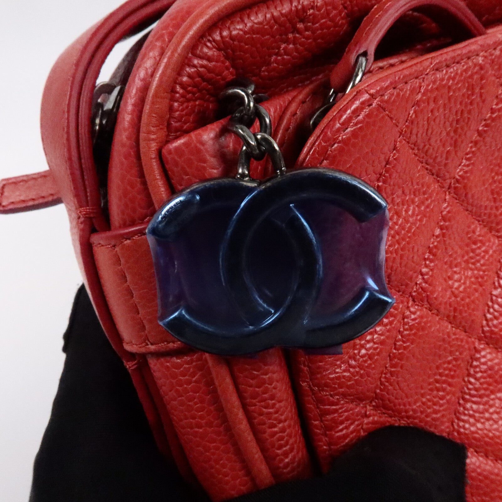 CHANEL 牛皮皮革Chain Shoulder Bag肩背袋
