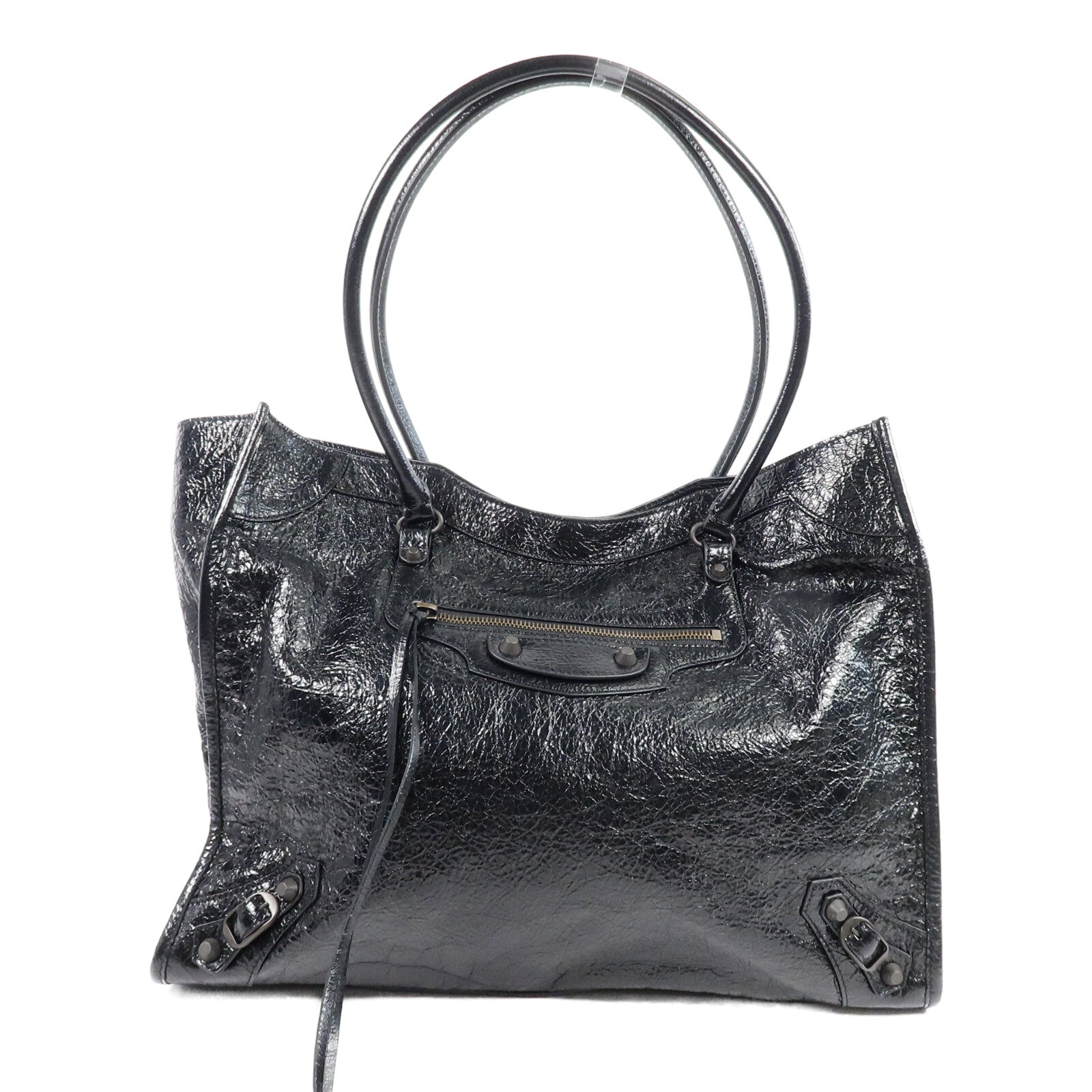 BALENCIAGA 羊皮皮革Le City Tote Bag手挽袋