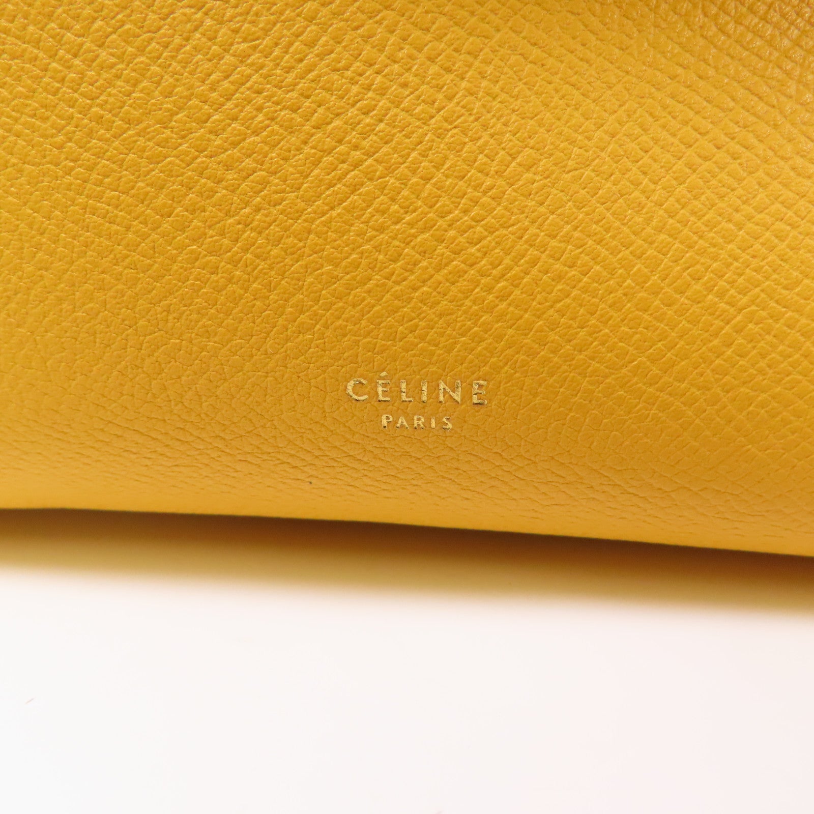 CELINE 牛皮皮革Micro Belt Bag金扣手挽肩背兩用袋