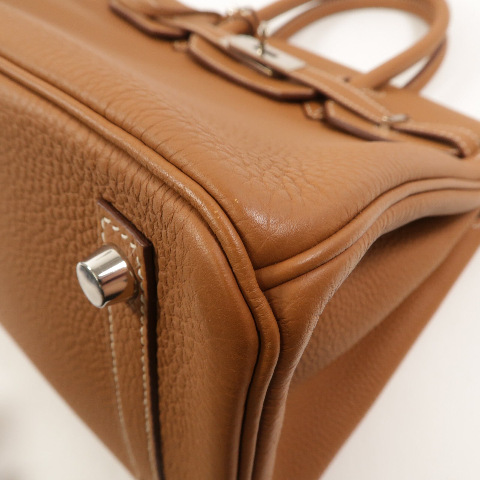 HERMES Togo皮革Birkin 30手挽袋Gold