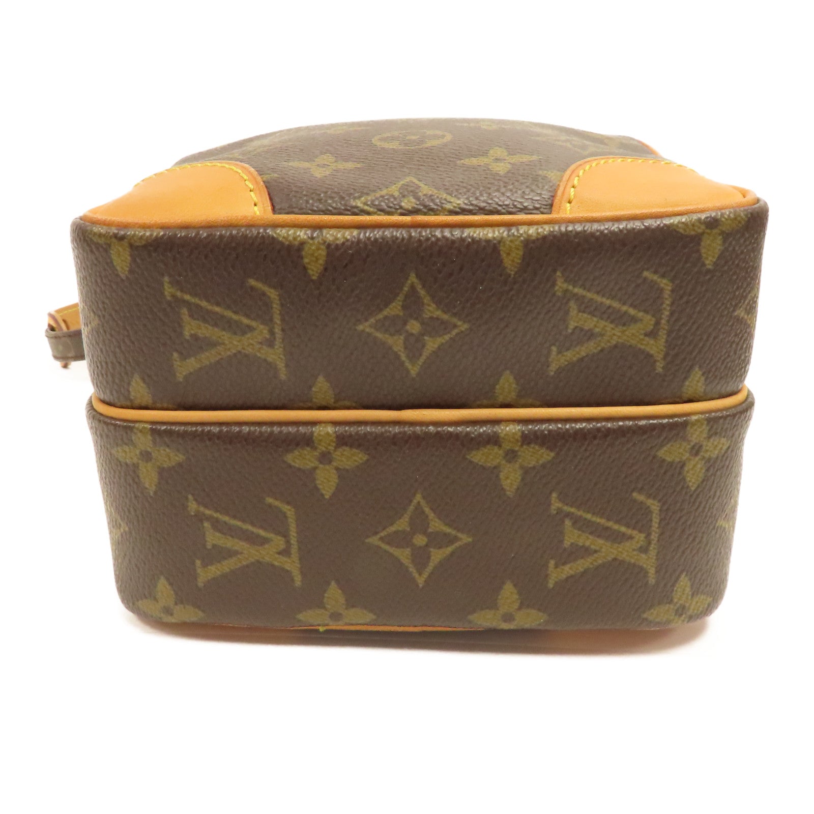 LOUIS VUITTON Monogram Amazon金扣肩背袋棕色