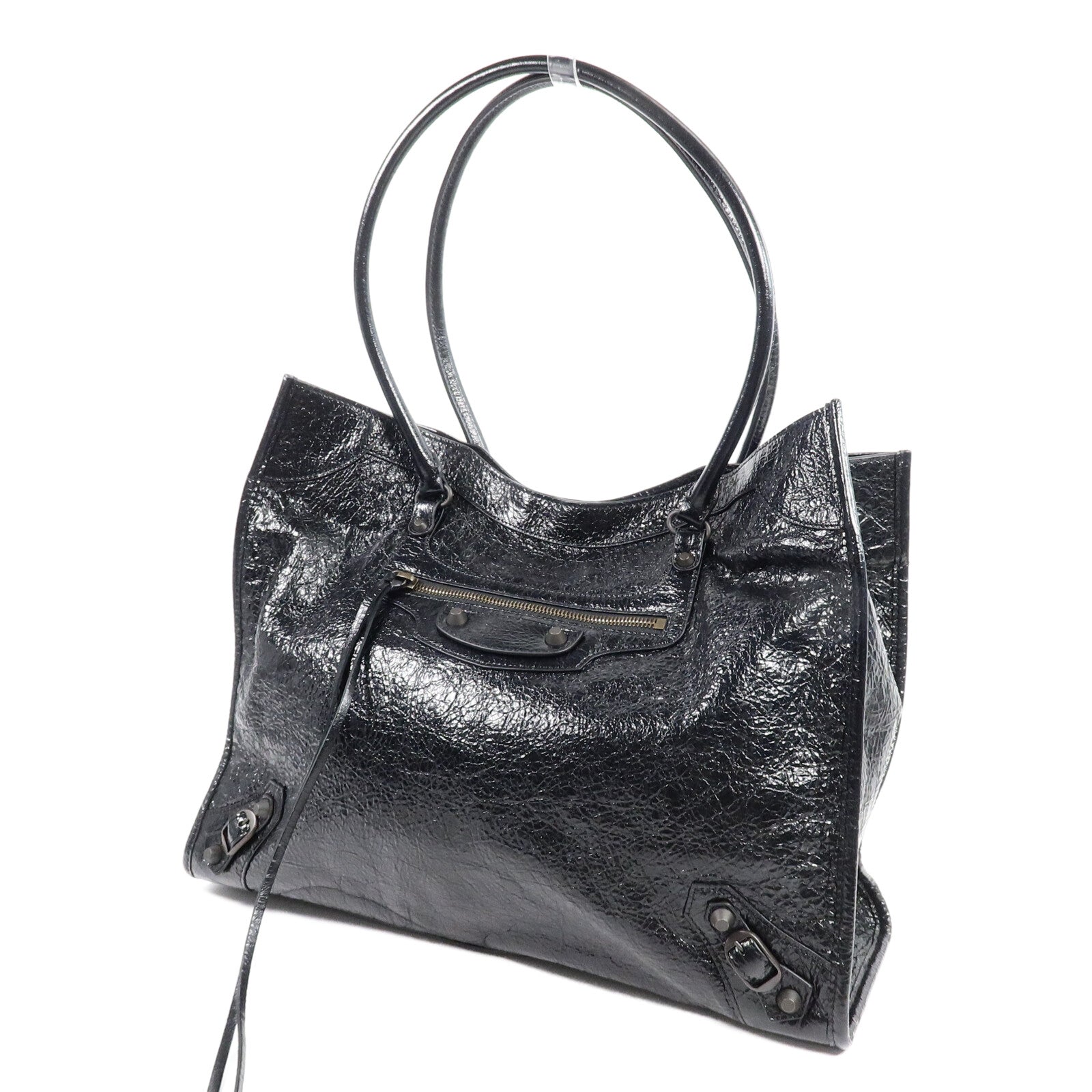 BALENCIAGA 羊皮皮革Le City Tote Bag手挽袋