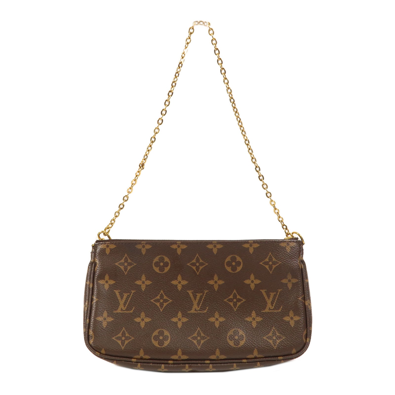 LOUIS VUITTON Monogram Multi Pochette Accessoires金扣肩背袋