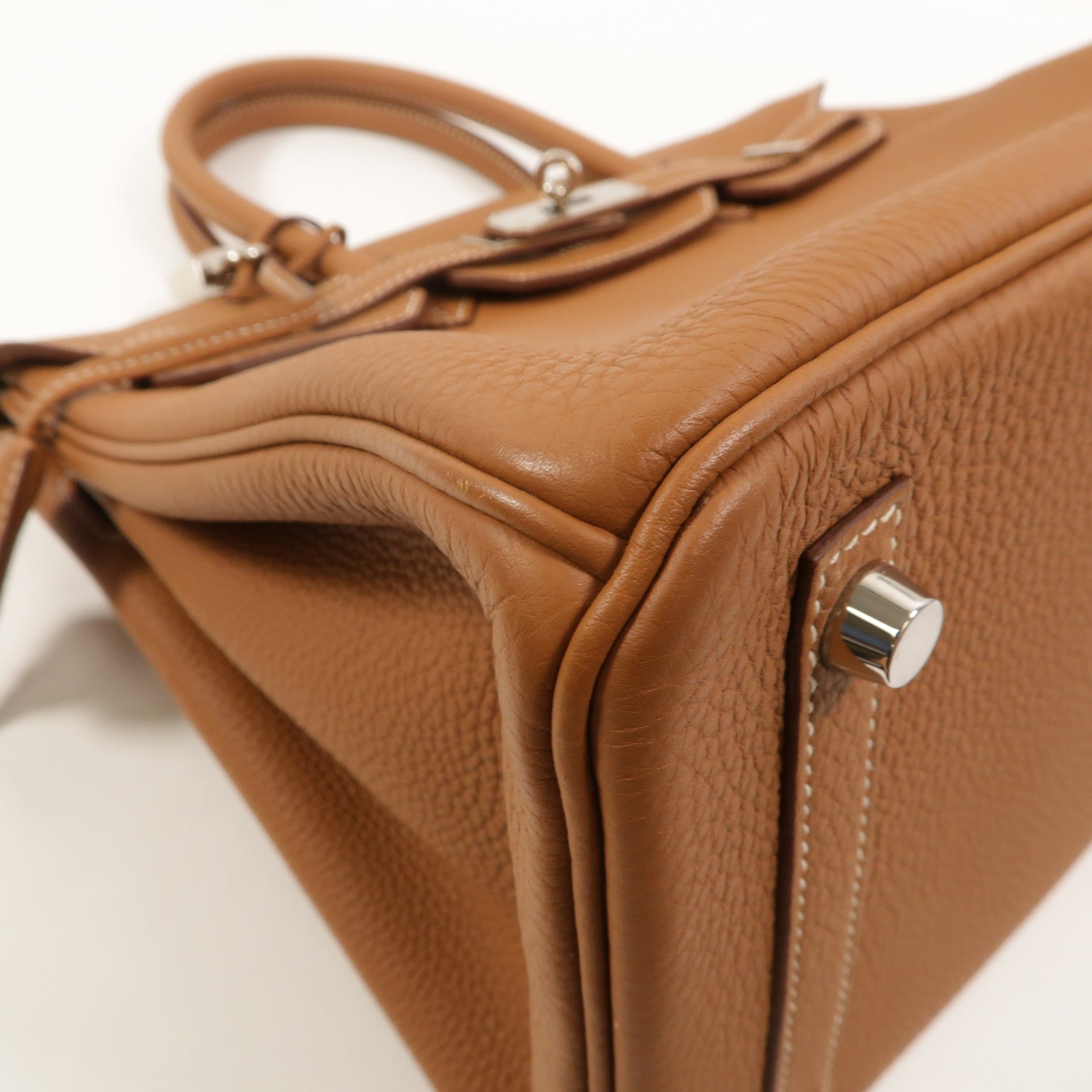 HERMES Togo皮革Birkin 30手挽袋Gold