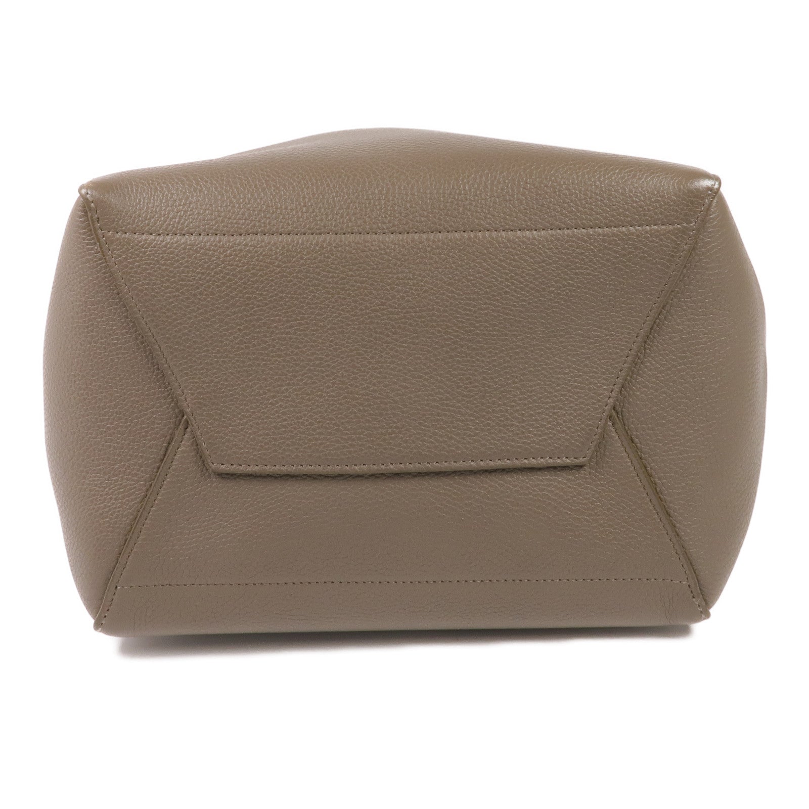 CELINE 牛皮皮革Sangle Bucket金扣肩背袋
