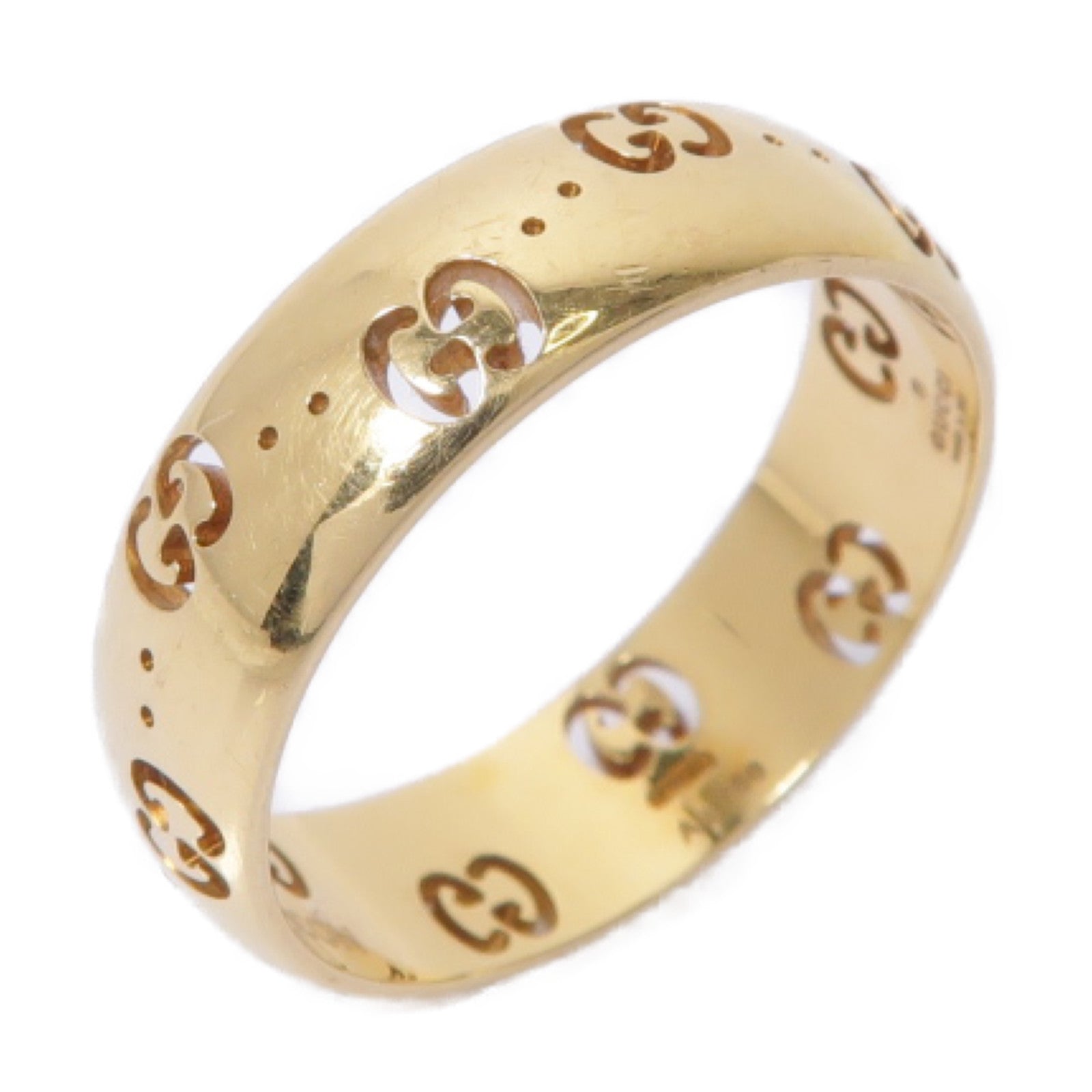 GUCCI 18K黄金Ring戒指US#9
