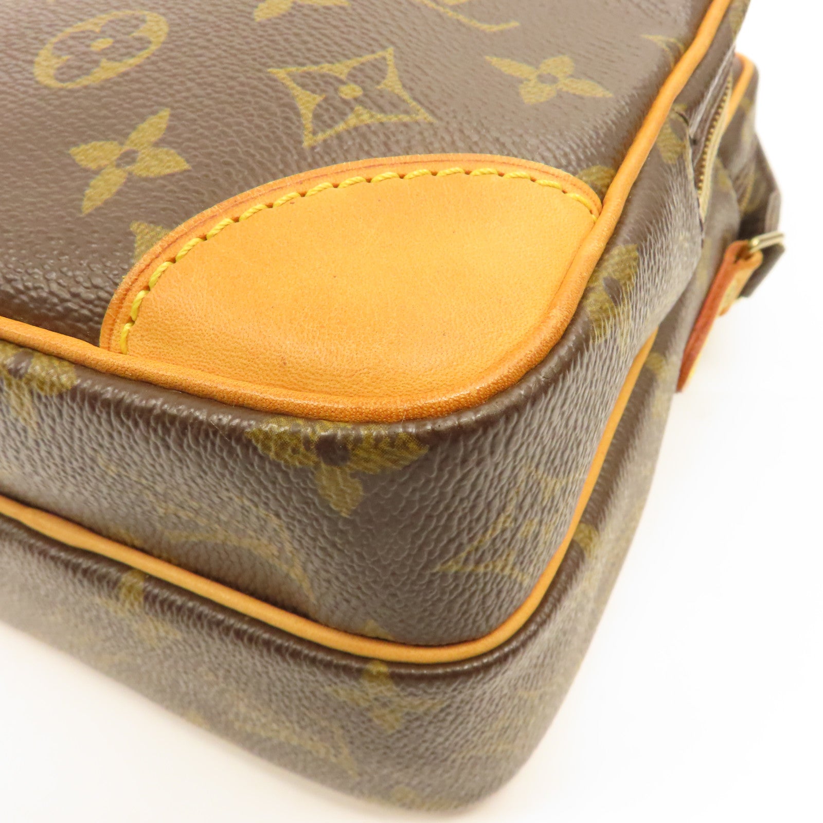 LOUIS VUITTON Monogram Amazon金扣肩背袋棕色