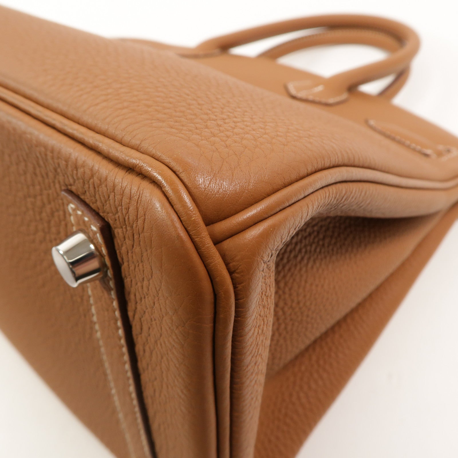 HERMES Togo皮革Birkin 30手挽袋Gold
