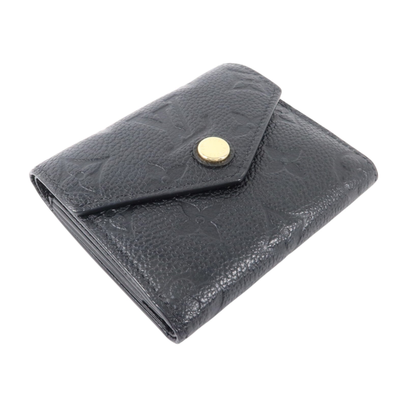 LOUIS VUITTON Monogram Empreinte Zoe Walle金扣t錢包