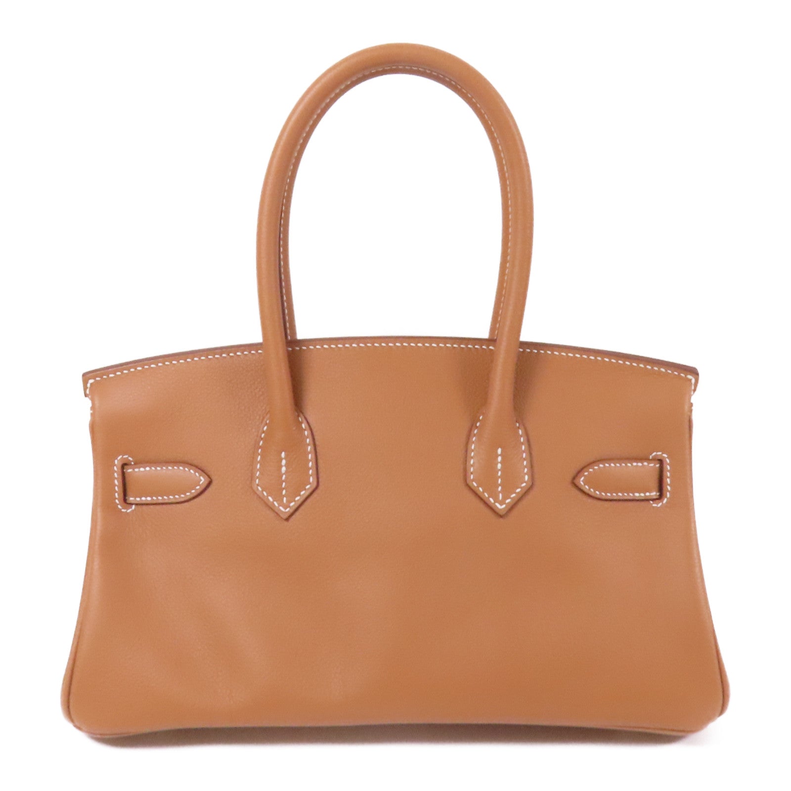 HERMES 【激減優惠】Evercolor皮革Shoulder Birkin Light 29金扣手挽袋Gold