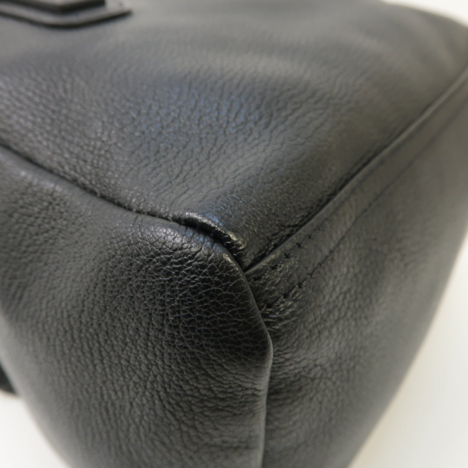 GIVENCHY 皮革Pandora 2 Way Shoulder Bag銀扣手挽肩背兩用袋黑色