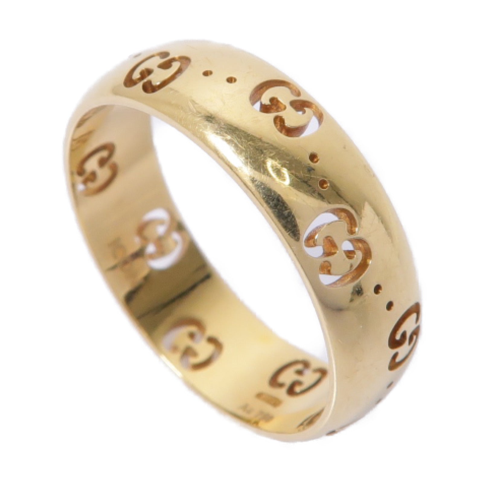 GUCCI 18K黄金Ring戒指US#9