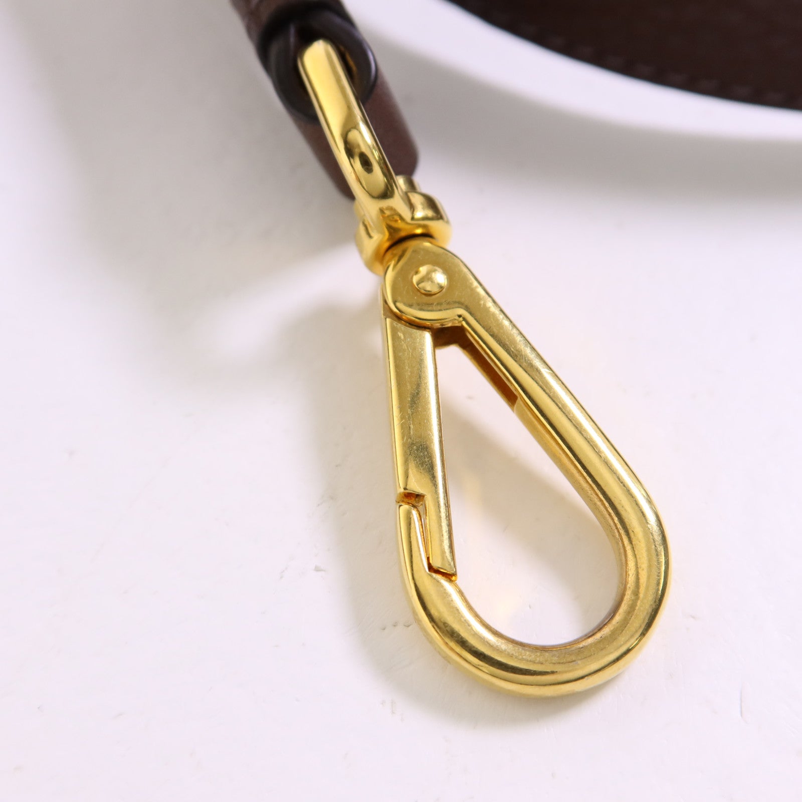 PRADA 牛皮皮革2 way Shoulder金扣手挽肩背兩用袋