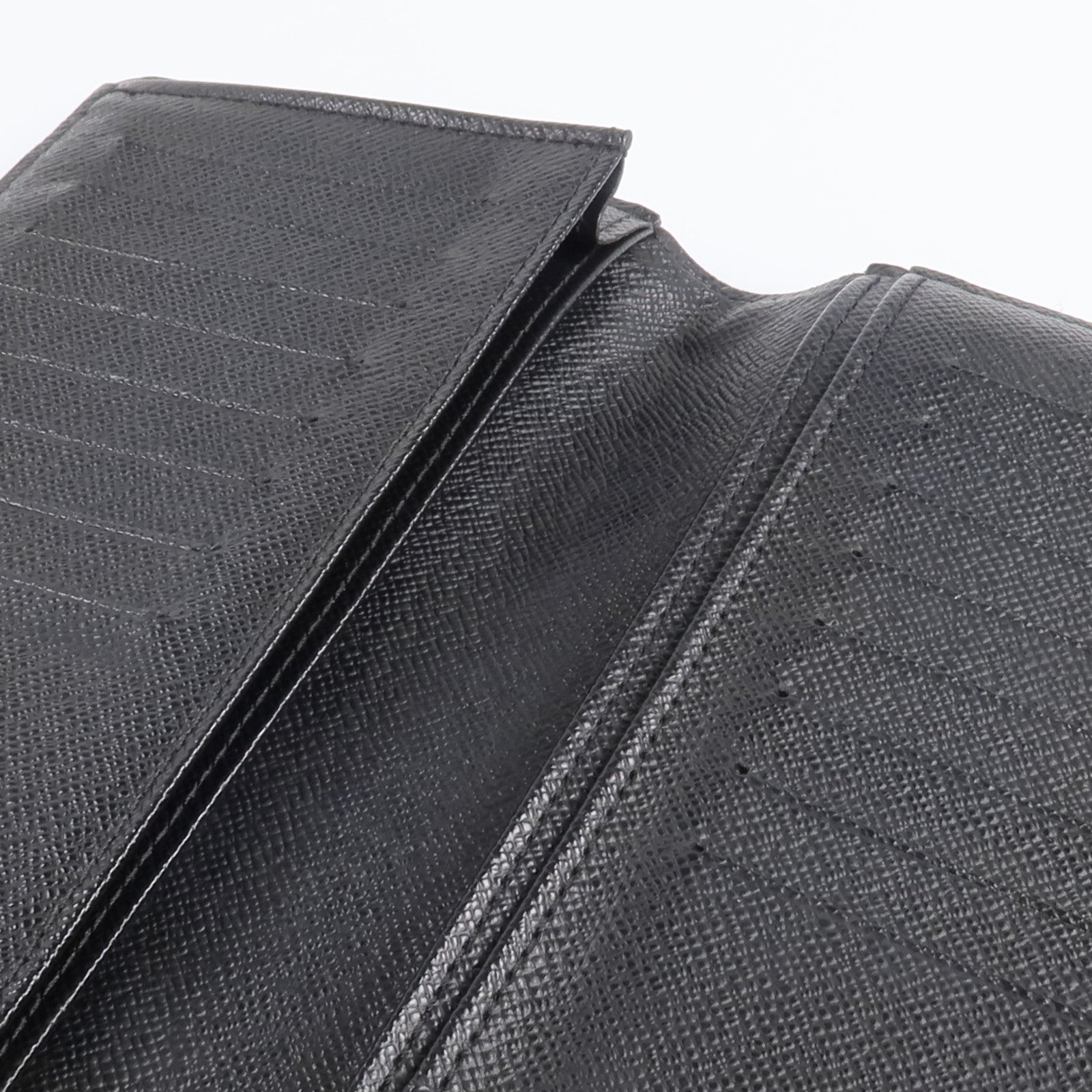 LOUIS VUITTON 【激減優惠】Damier Graphite Brazza長錢包