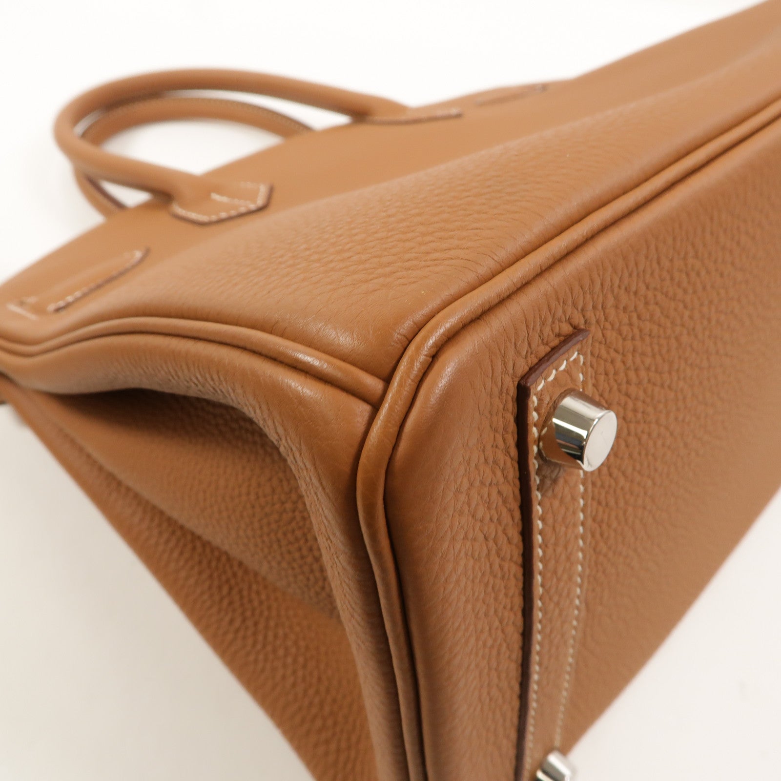 HERMES Togo皮革Birkin 30手挽袋Gold
