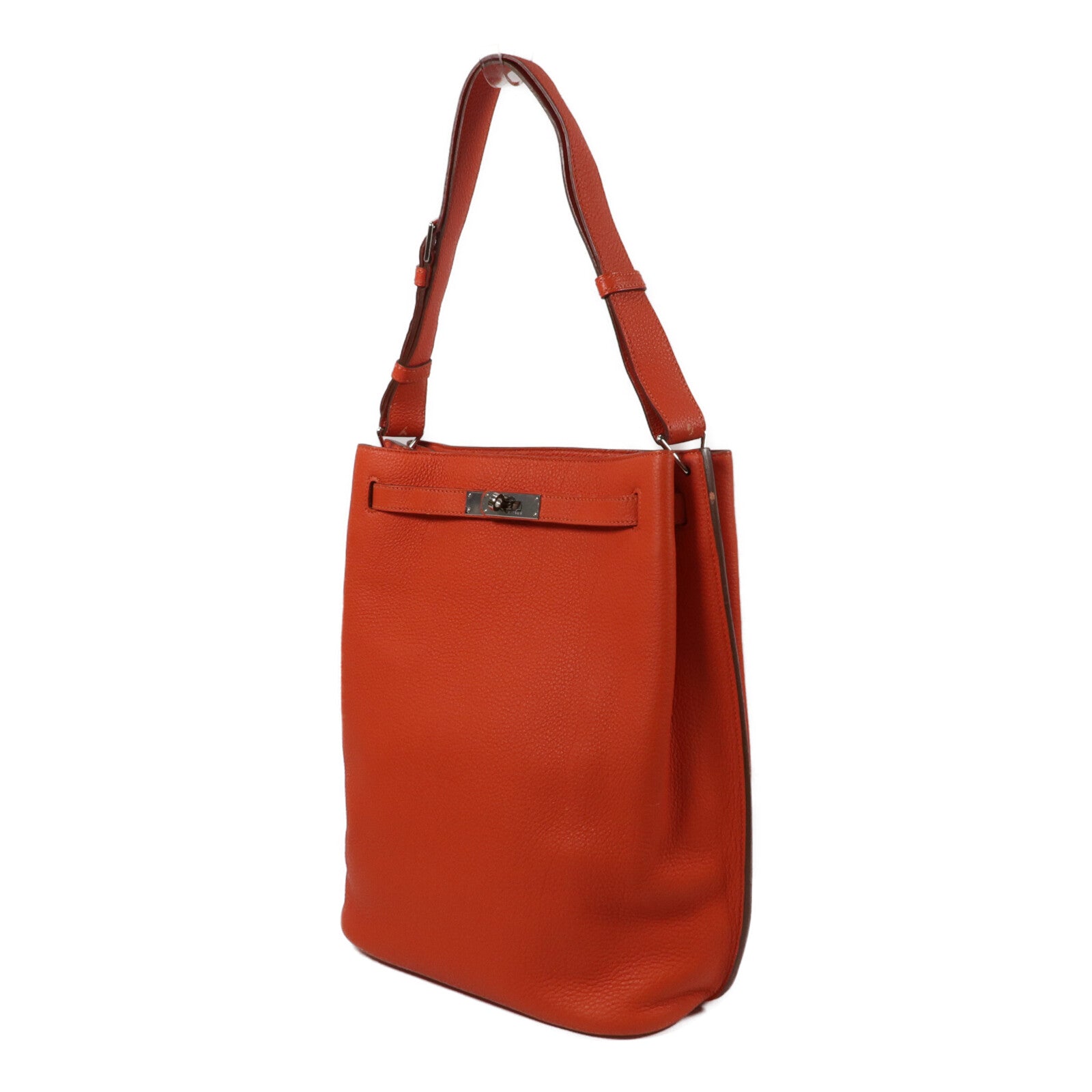 HERMES Togo皮革So Kelly肩背袋Capucine