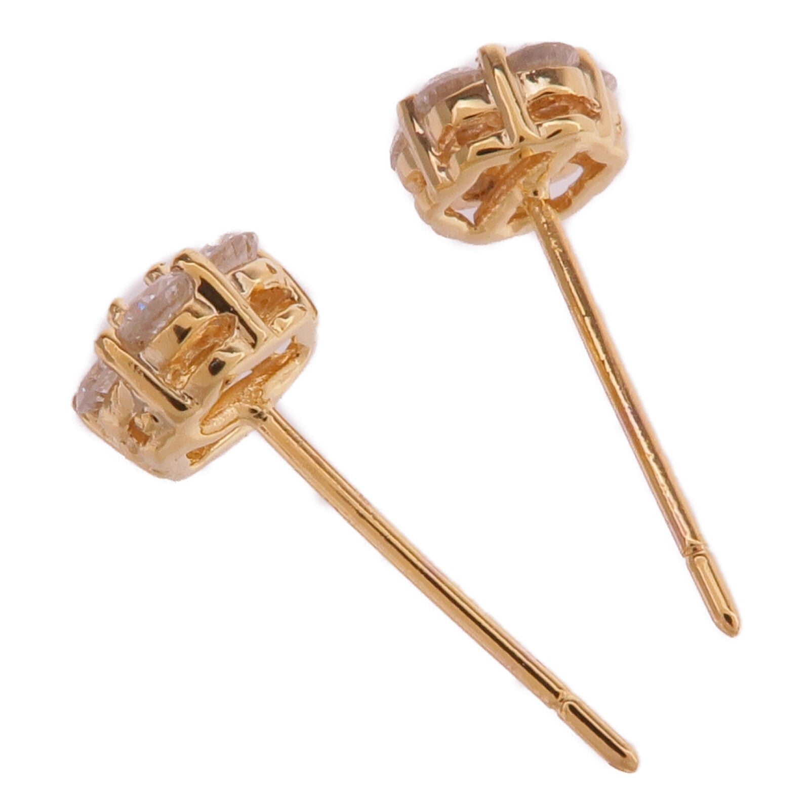 JEWELRY 18K黃金Diamond Earrings鑽石耳環