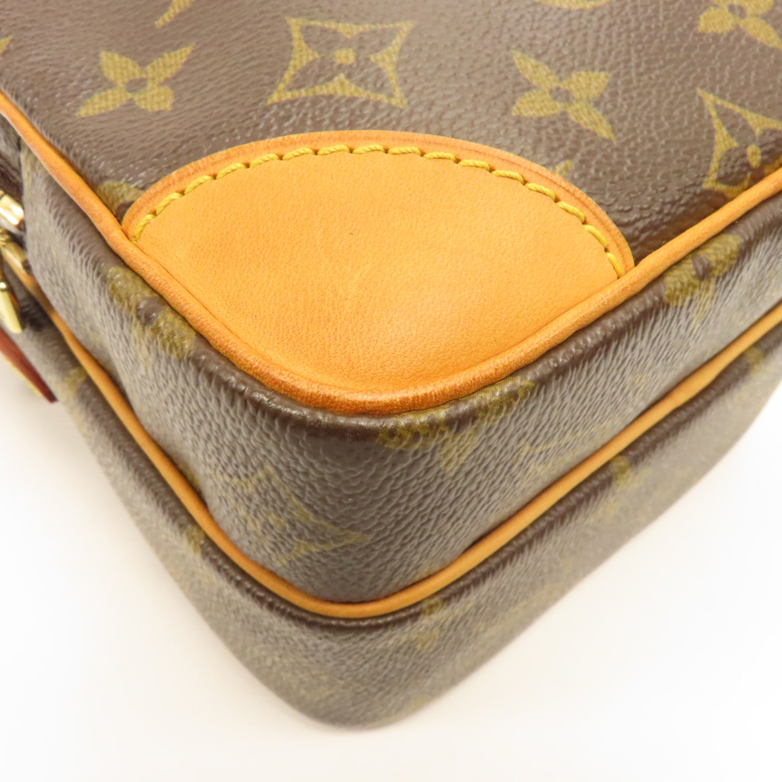 LOUIS VUITTON Monogram Amazon金扣肩背袋棕色