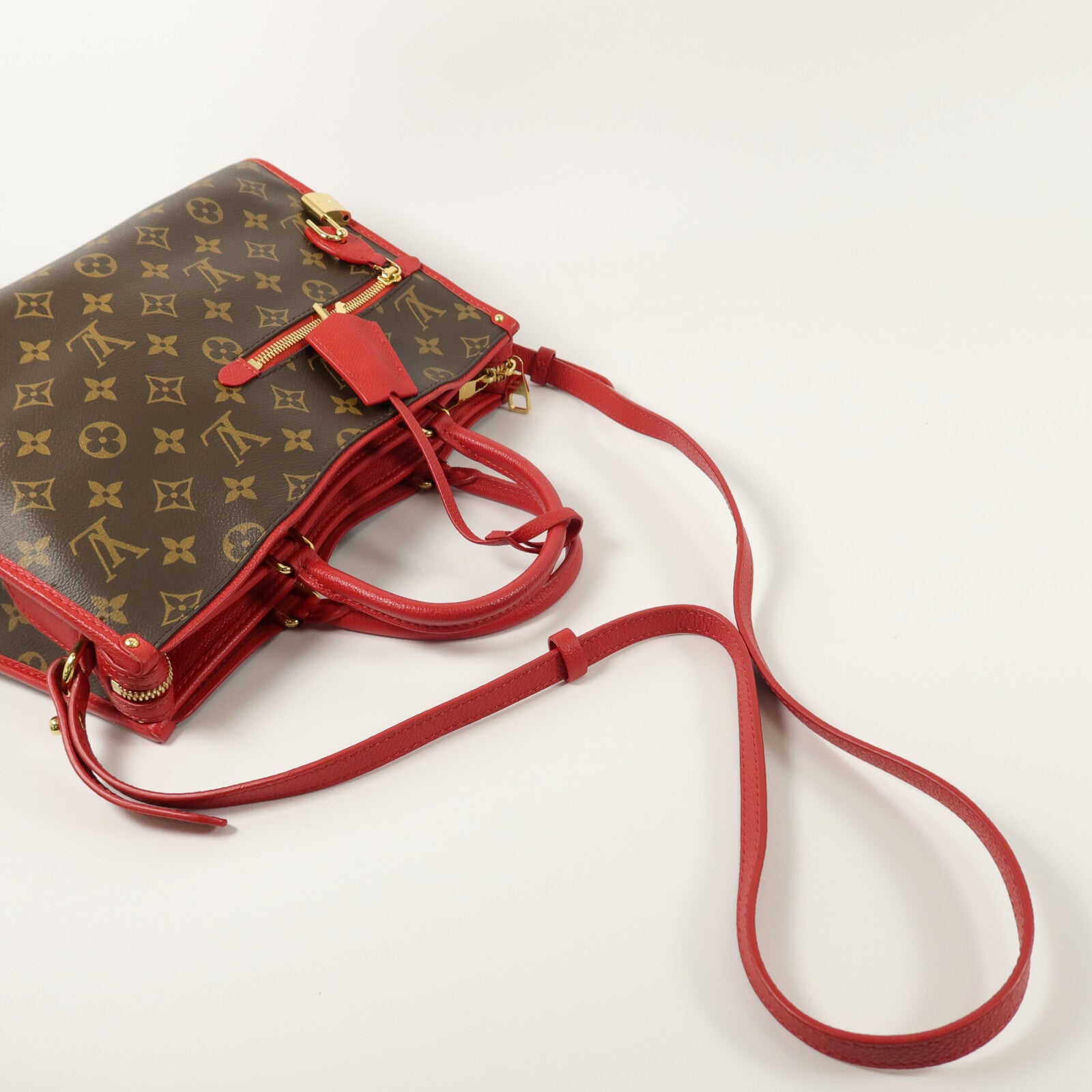 LOUIS VUITTON Monogram Popincourt PM手挽肩背兩用袋