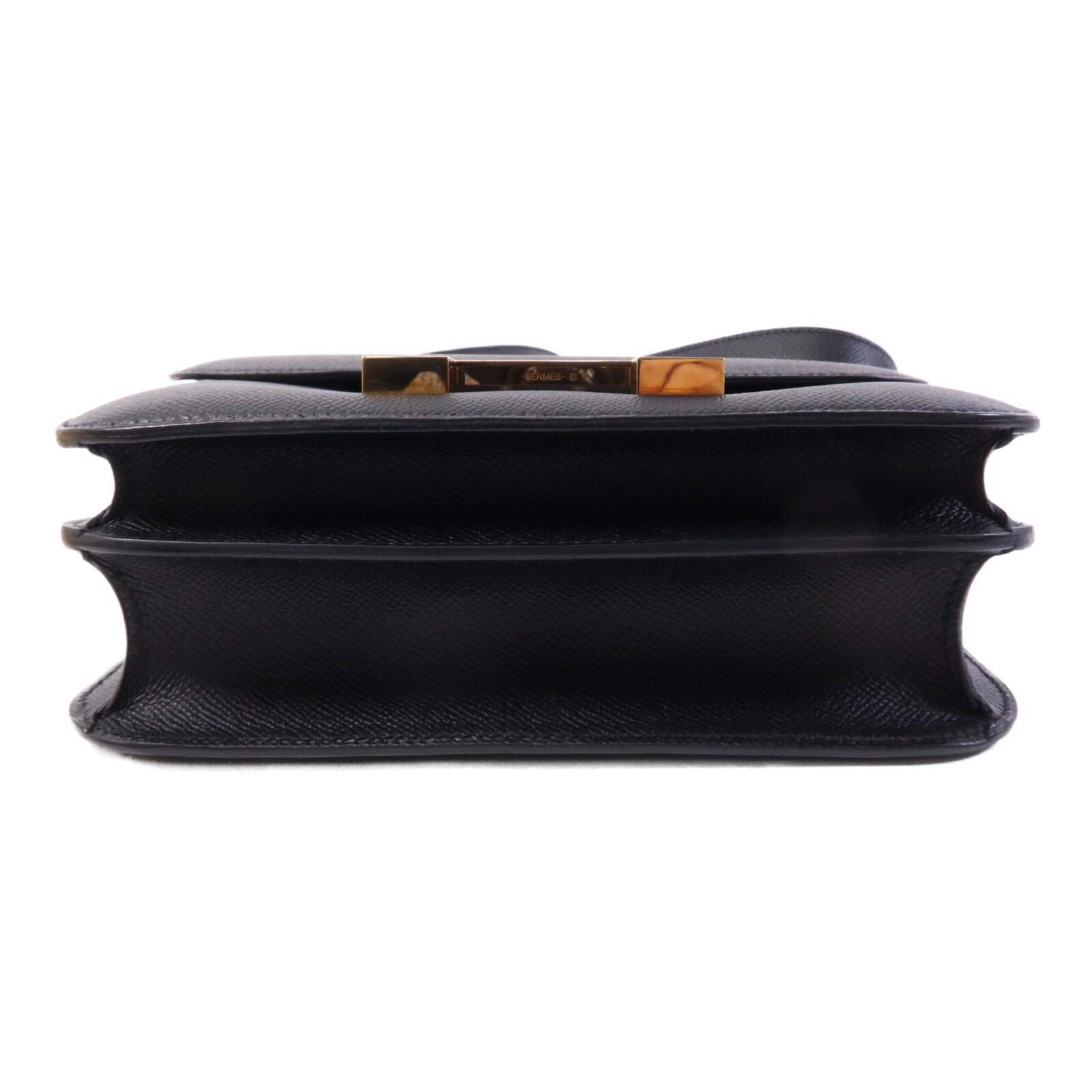 HERMES Epsom皮革Constance 24金扣手挽肩背兩用袋